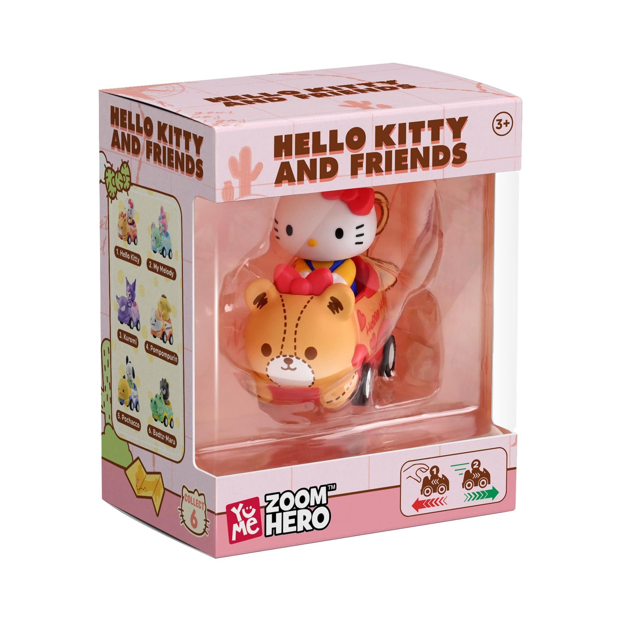 Yume Hello Kitty and Friends Zoom Hero Window Box Hello Kitty