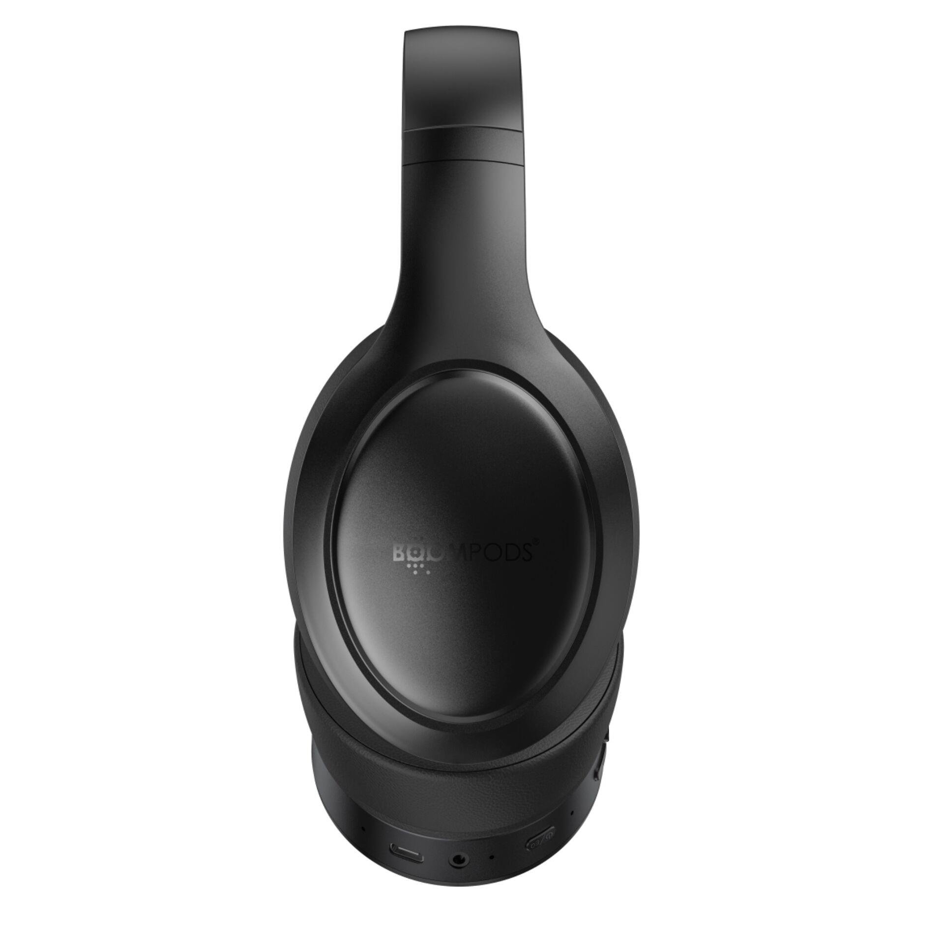 Boompods Headpods Pro2, Bluetooth Kulaküstü Kulaklık, Siyah