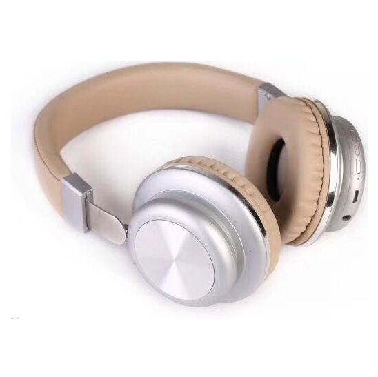 GLAMSHINE GS-H6 BEYAZ KAFA BANTLI KABLOSUZ KULAKLIK GLSH06-W
