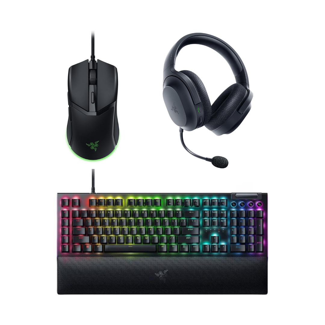 Razer BlackWidow V4 - Razer Barracuda X - Razer Cobra-Razer Barracuda X Bunndle
