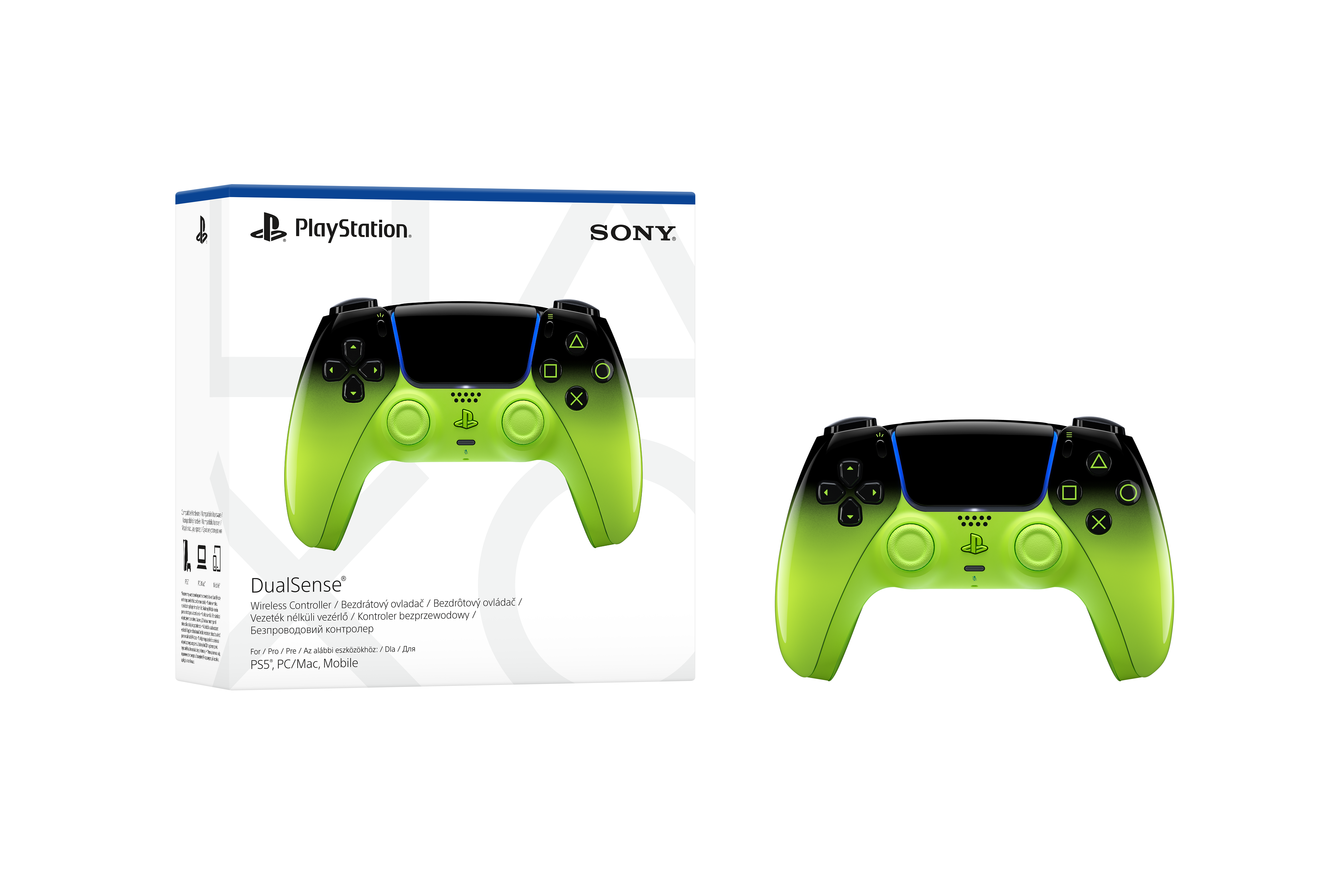 Sony Playstation 5 Dualsense Controller Remix Green (Bilkom Garantili)