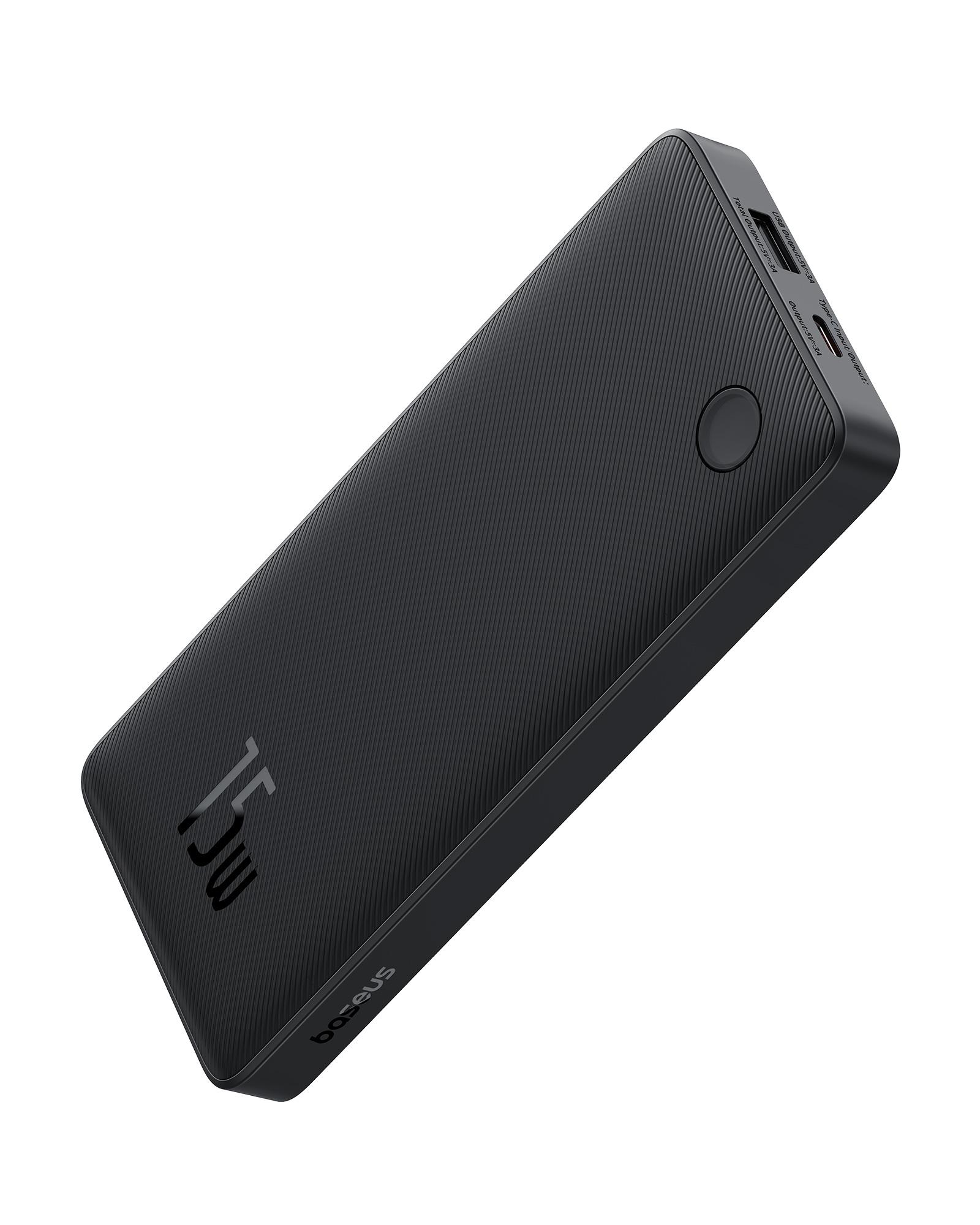 Baseus Airpow Lite Power 10.000mAh 15W Powerbank-Siyah