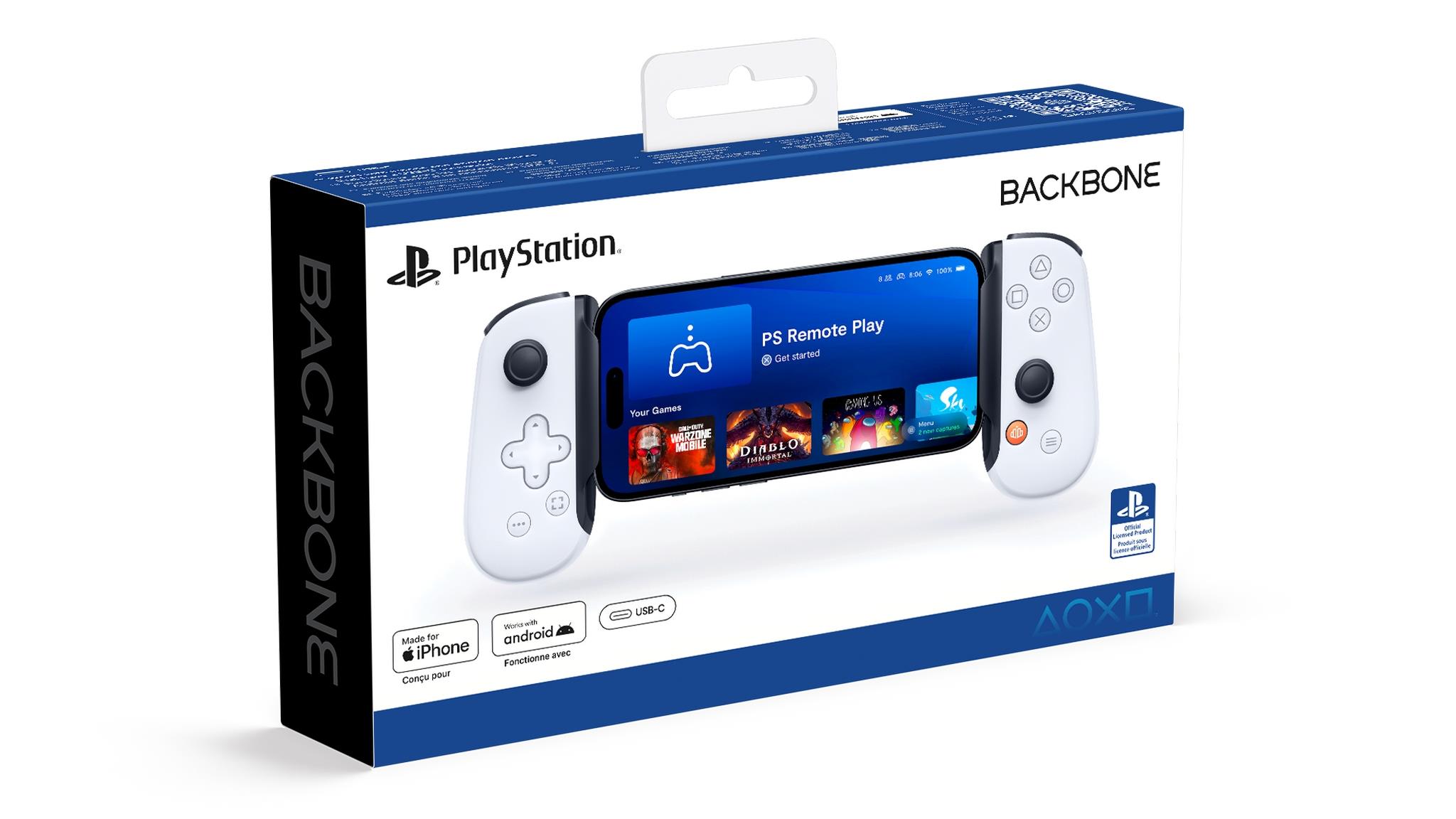 Backbone One, PlayStation Edition Gen2 Android + iPhone 15 Serisi
