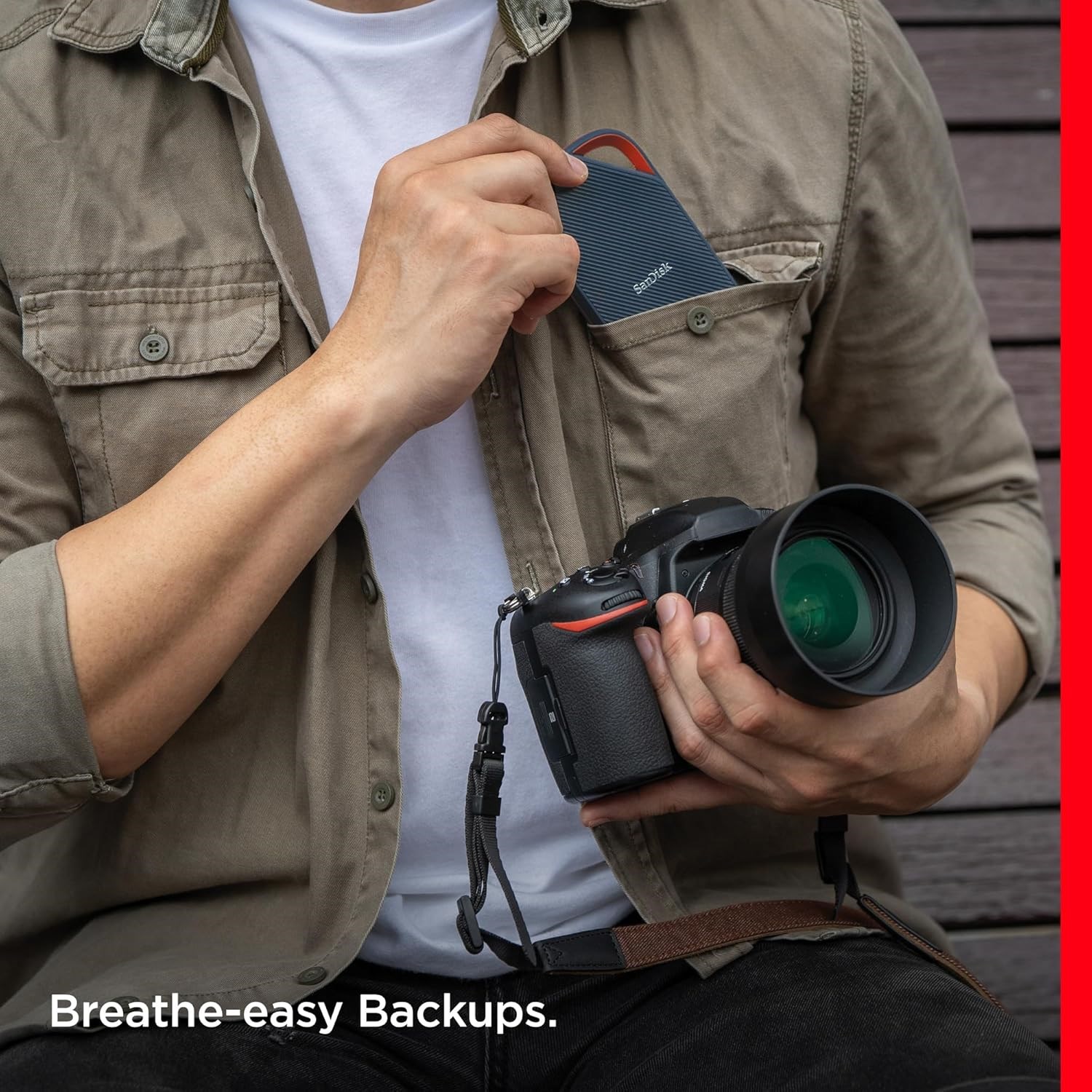 Sandisk Extreme Pro 2TB USB 4 Gen 3x2 Taşınabilir SSD SDSSDE82-2T00-G25