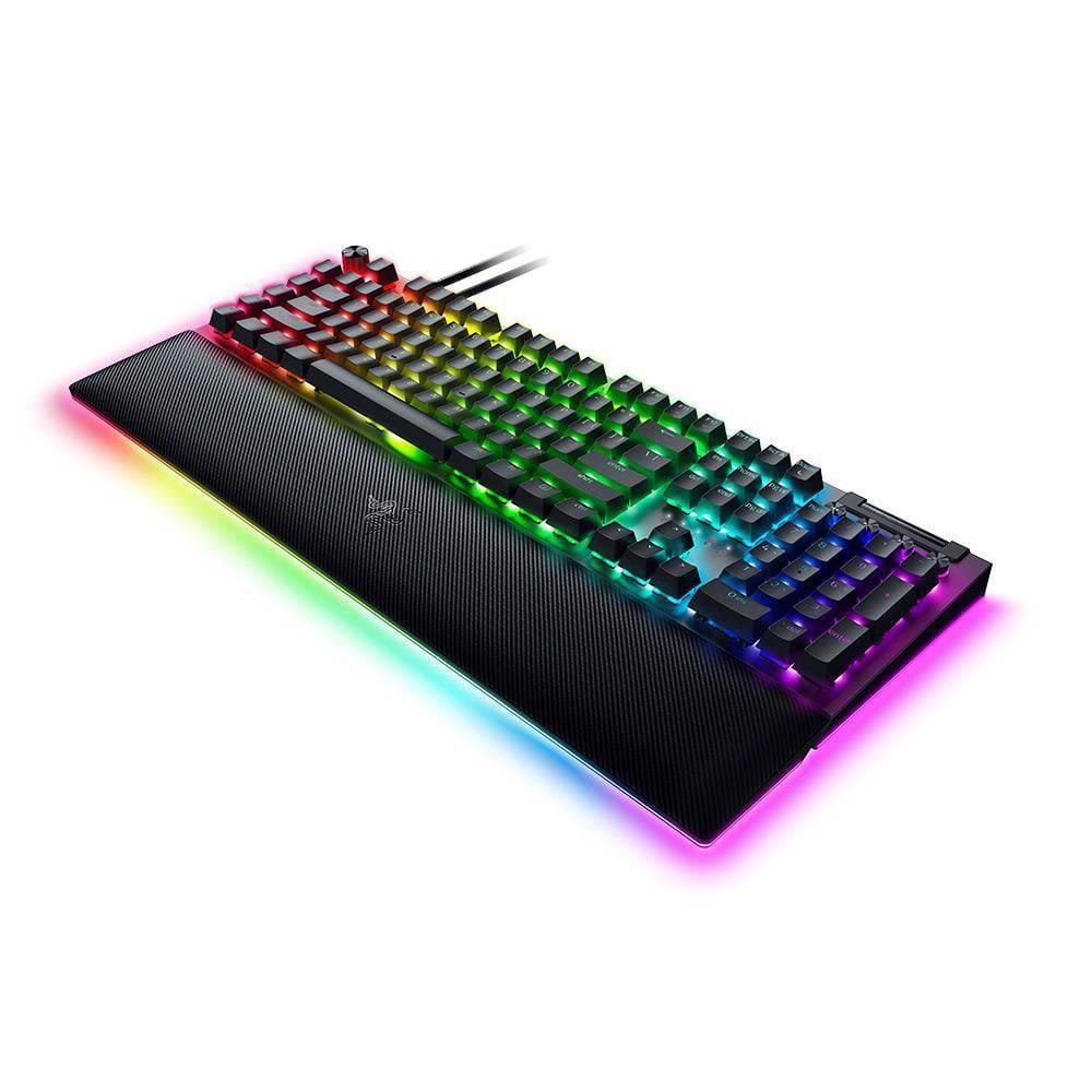 レイザー RAZER BlackWidowV4ProJP GreenSwitch Razer BlackWidow V4 Pro Klavye Green Switch Türkçe Q Klavye RZ03