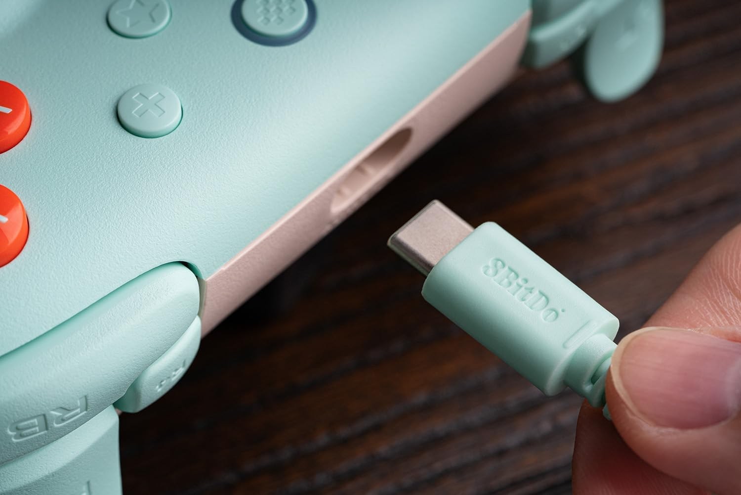 8BitDo Ultimate 2C Kablolu Oyun Kolu - Nane Yeşili