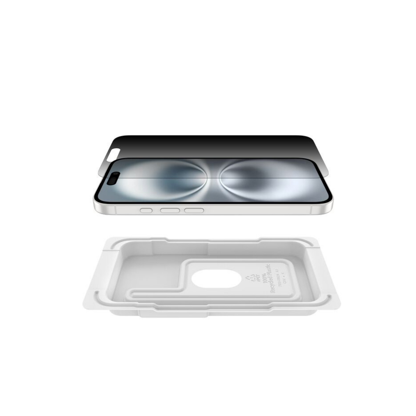 Belkin ScreenForce InvisiGlass iPhone 16,15,14 Pro Hayalet Ekran Koruyucusu OVA167hq