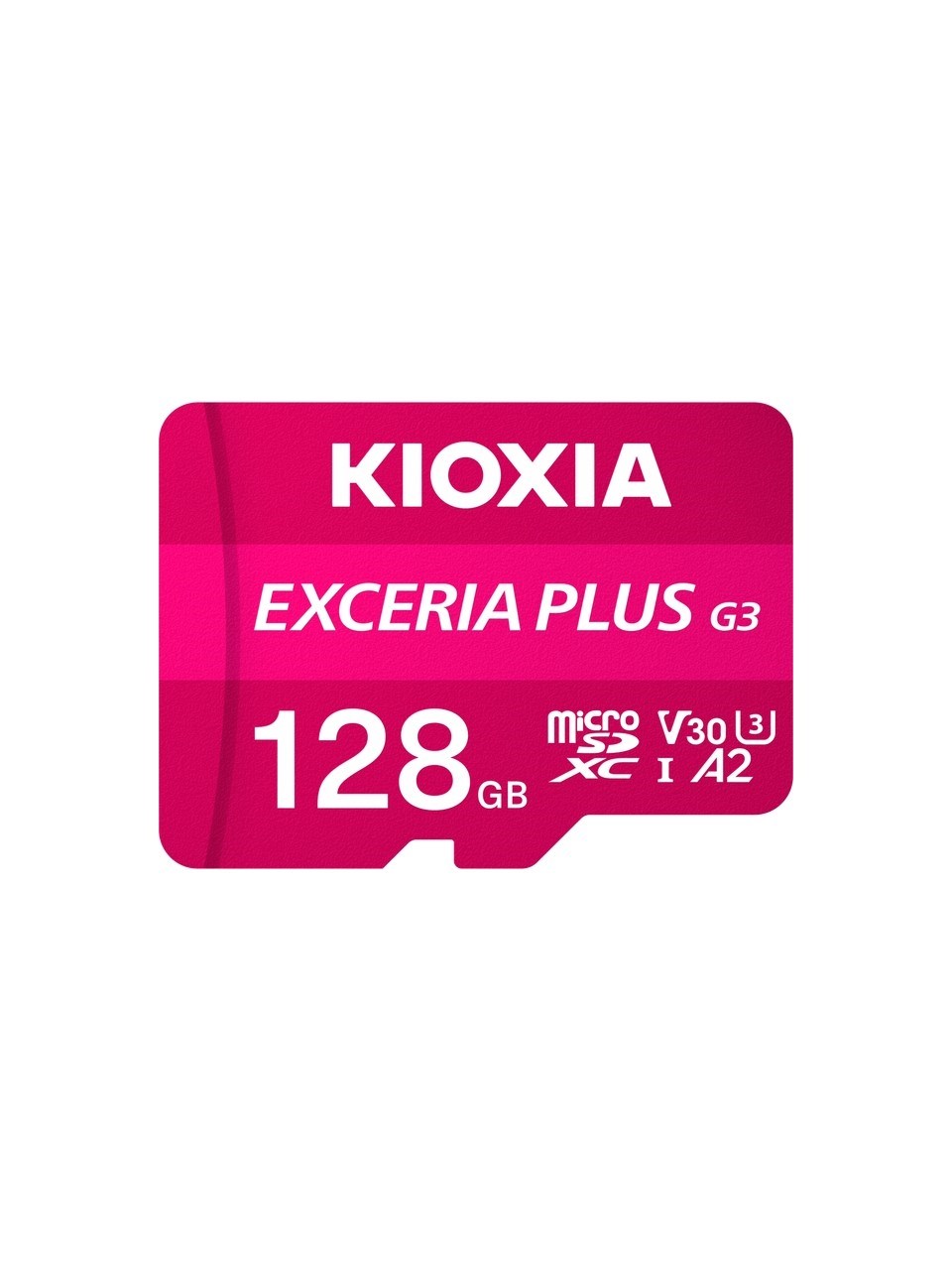 Kioxia Exceria Plus G3 128GB 210MB/s-90MB/s V30 MicroSD Hafıza Kartı LMPL3M128GG2