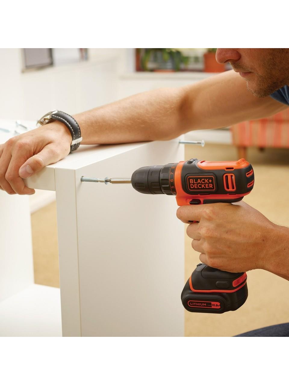 Black & Decker BDCDD 12K 10.8Volt/1.5Ah Li-ion Akülü Vidalama