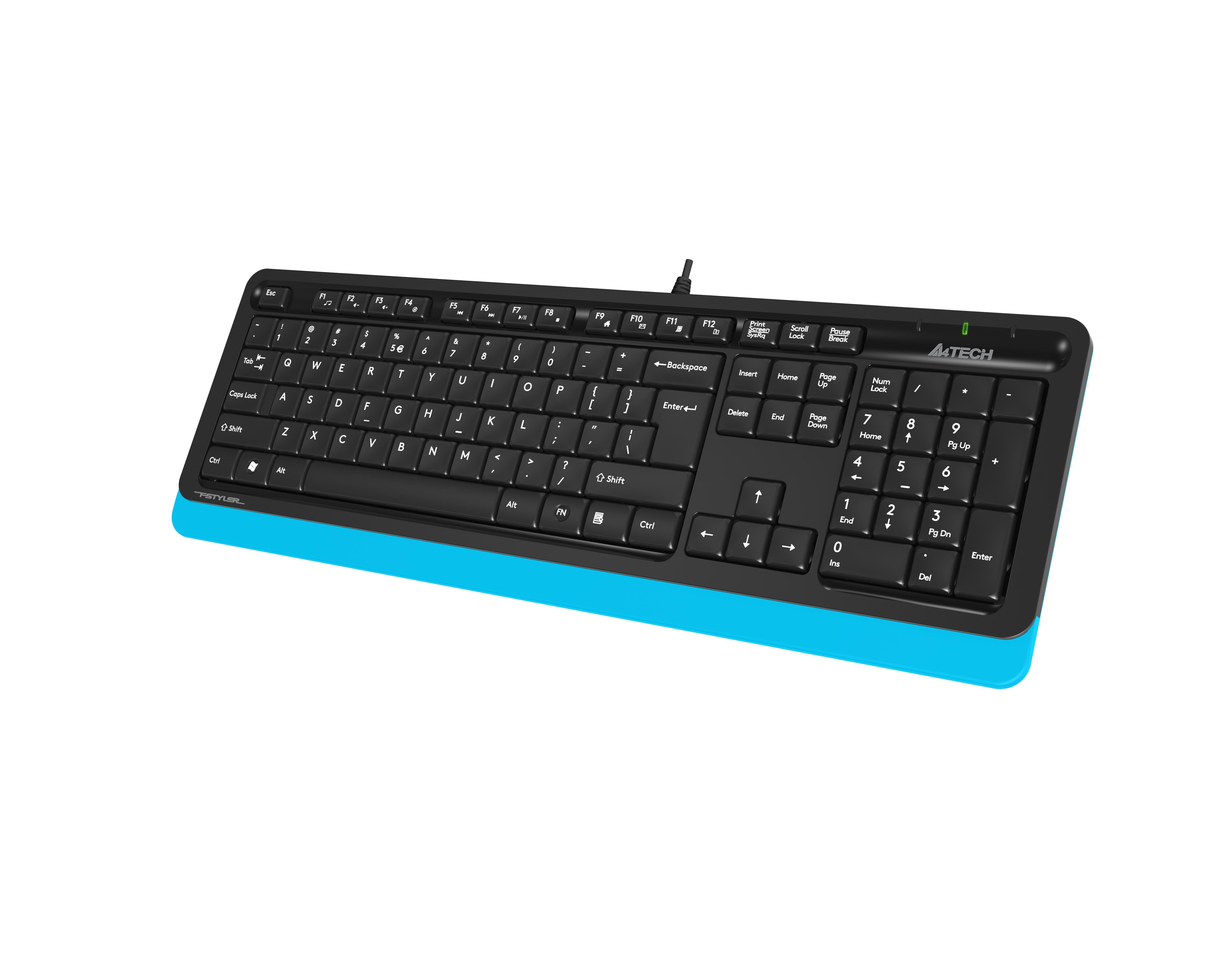 A4-Tech FK10 Q USB Mavi Klavye