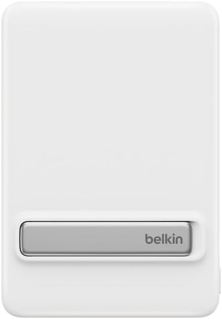 Belkin BoostCharge 10000 mAh İnce Manyetik Stantlı Power Bank, Beyaz