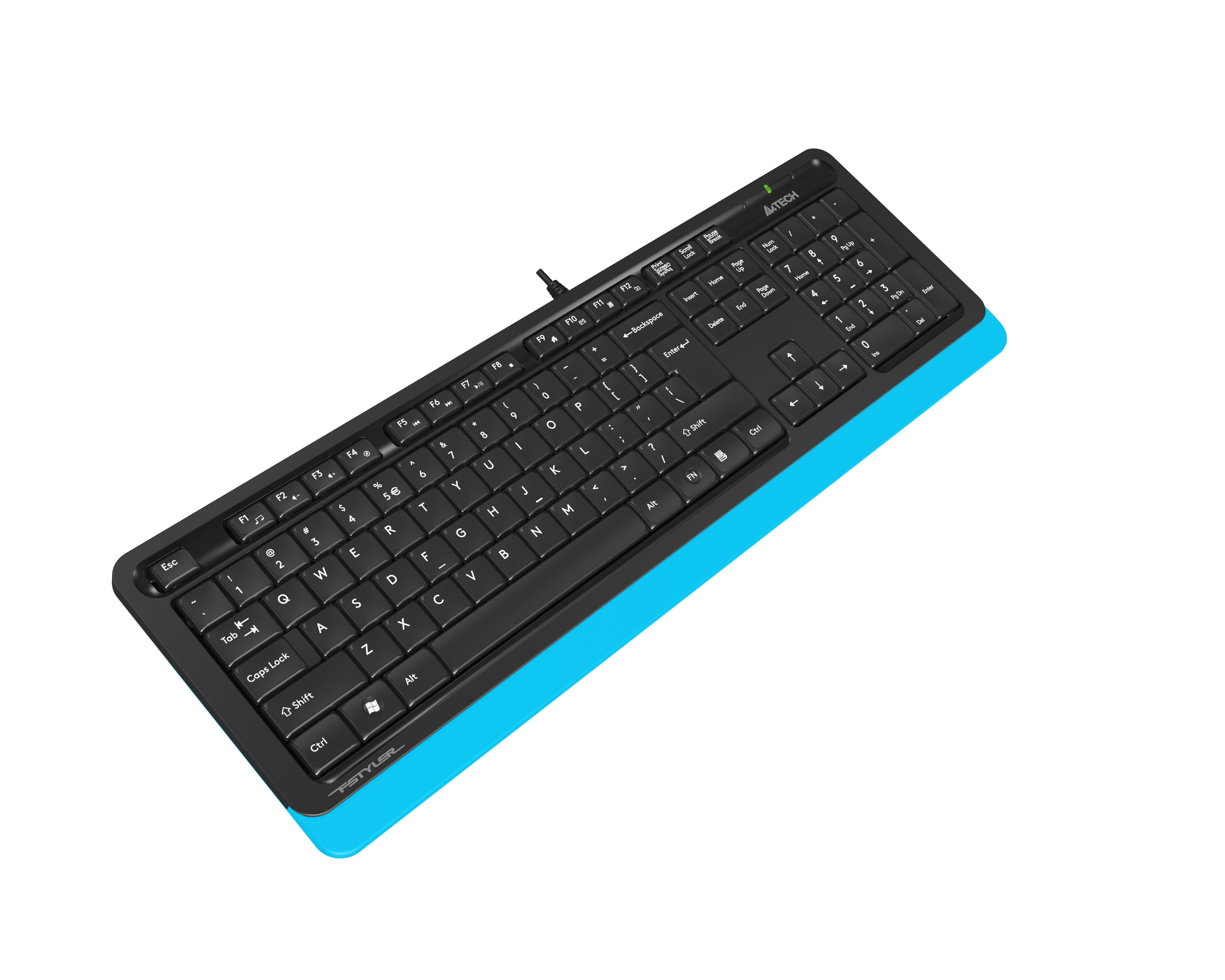 A4-Tech FK10 Q USB Mavi Klavye