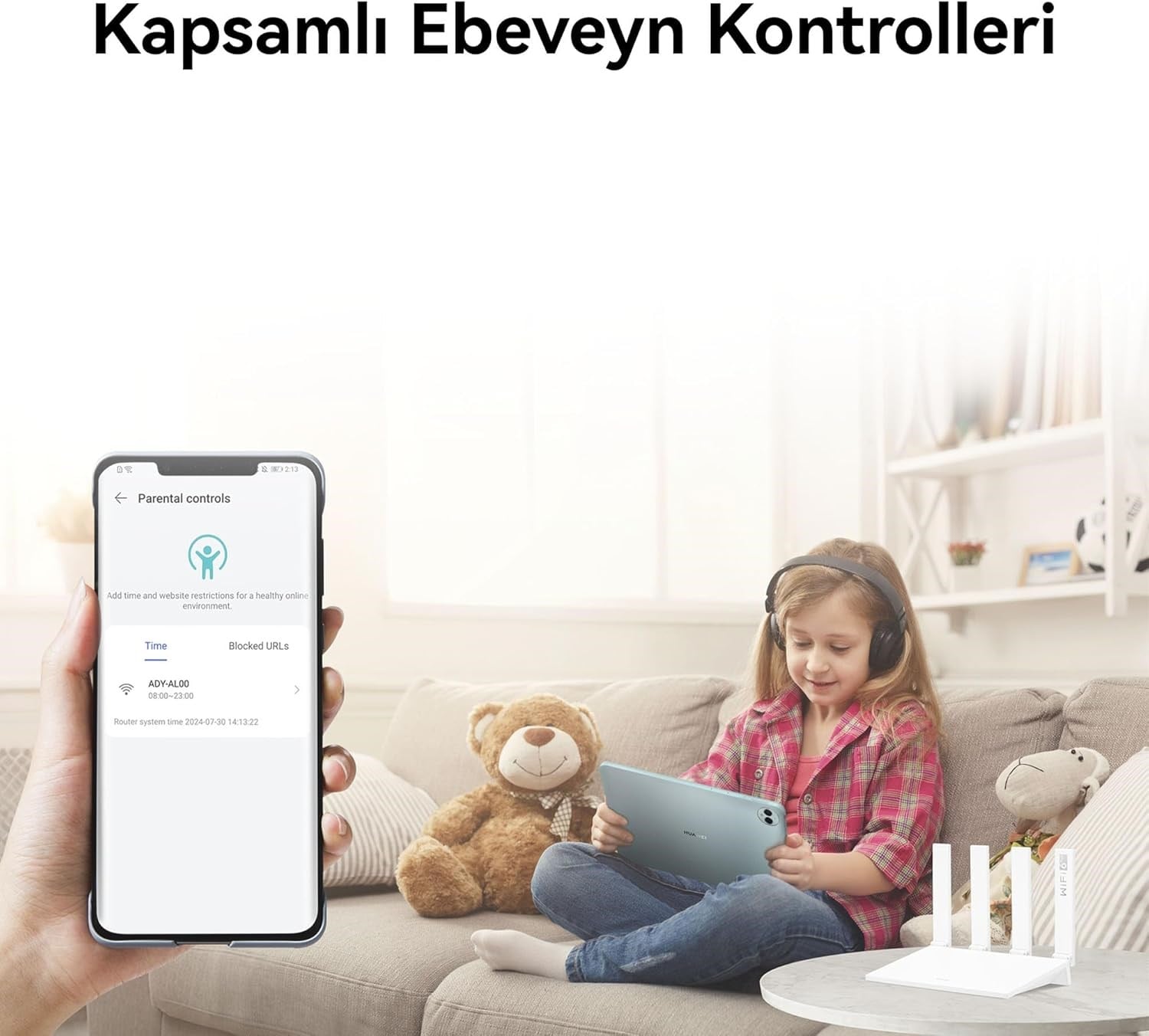 HUAWEI WiFi AX3 NEW Router – Wi-Fi 6 Plus 3000 Mbps
