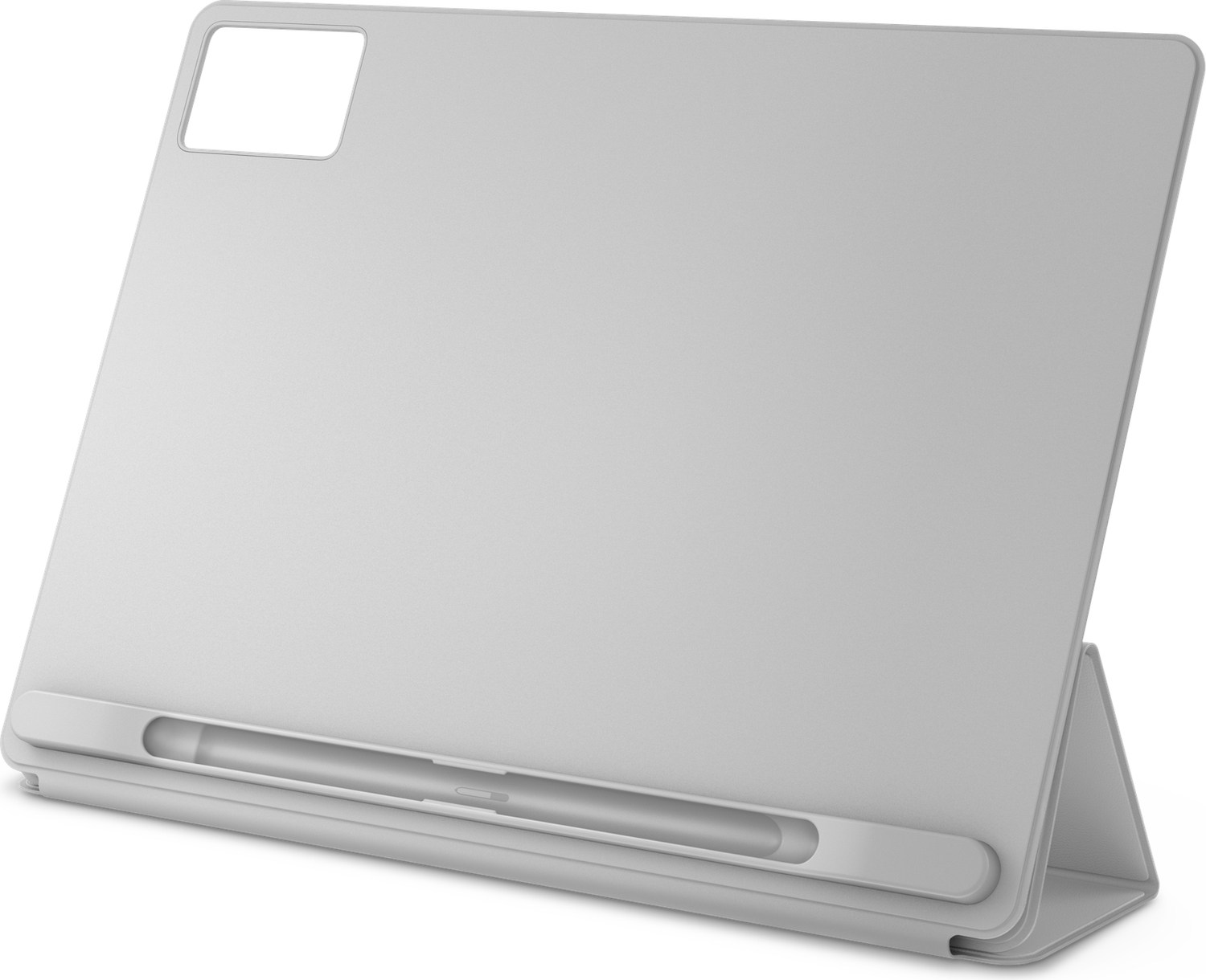 Lenovo Idea Tab Plus + Tab K12 (Zag7, Zagf, Zagg, Zagj - TB361FU, TB361ZU) Uyumlu Folio Case Tablet Kılıfı Bulut Gri ZG38C07413