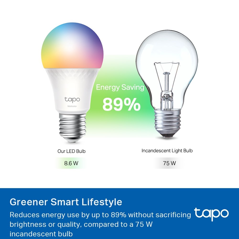 Tp-Link Tapo L535E (5-Pack) Çok Renkli Akıllı Wi-Fi Led Ampul