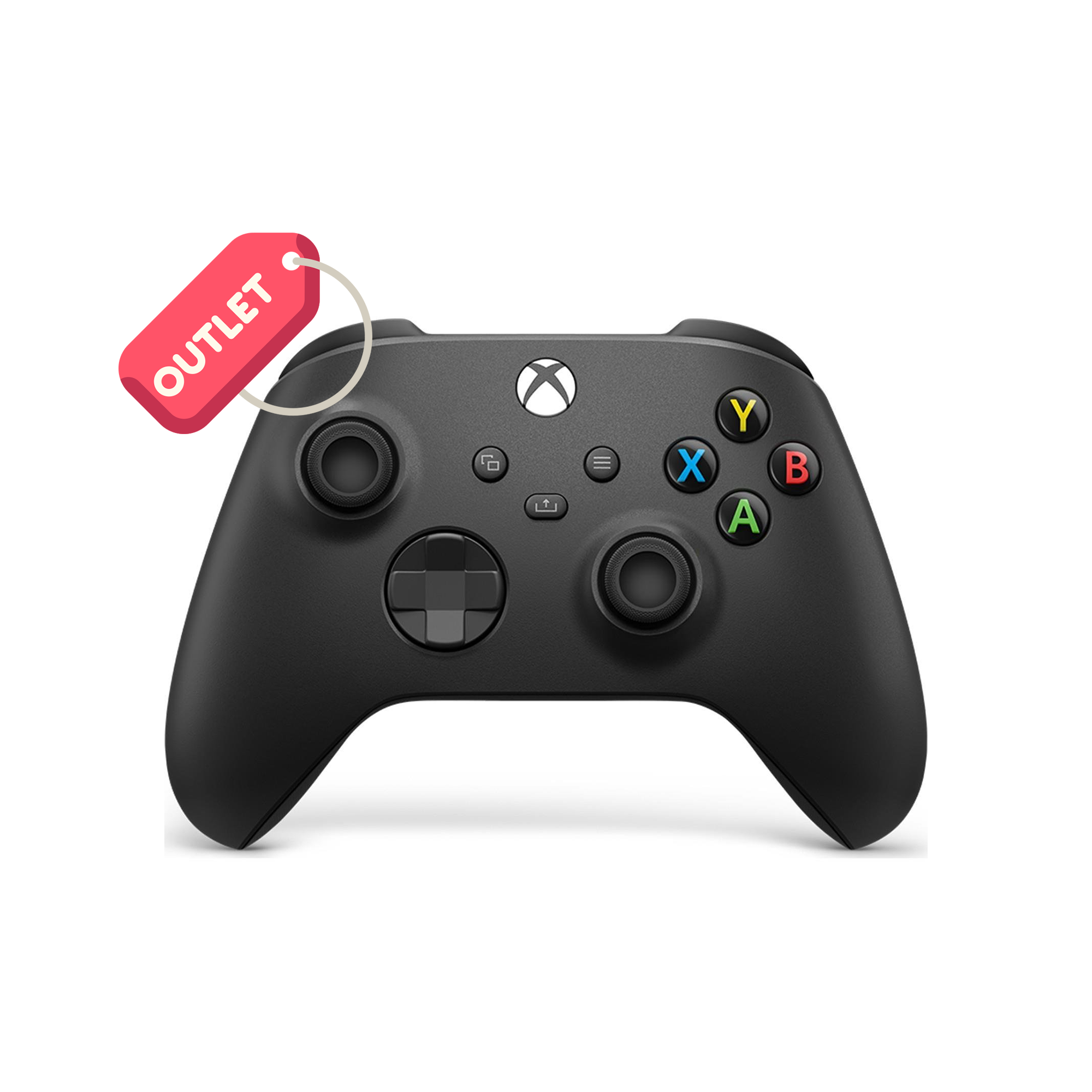 OUTLET Microsoft Xbox Siyah Wireless Controller (QAT-00009)