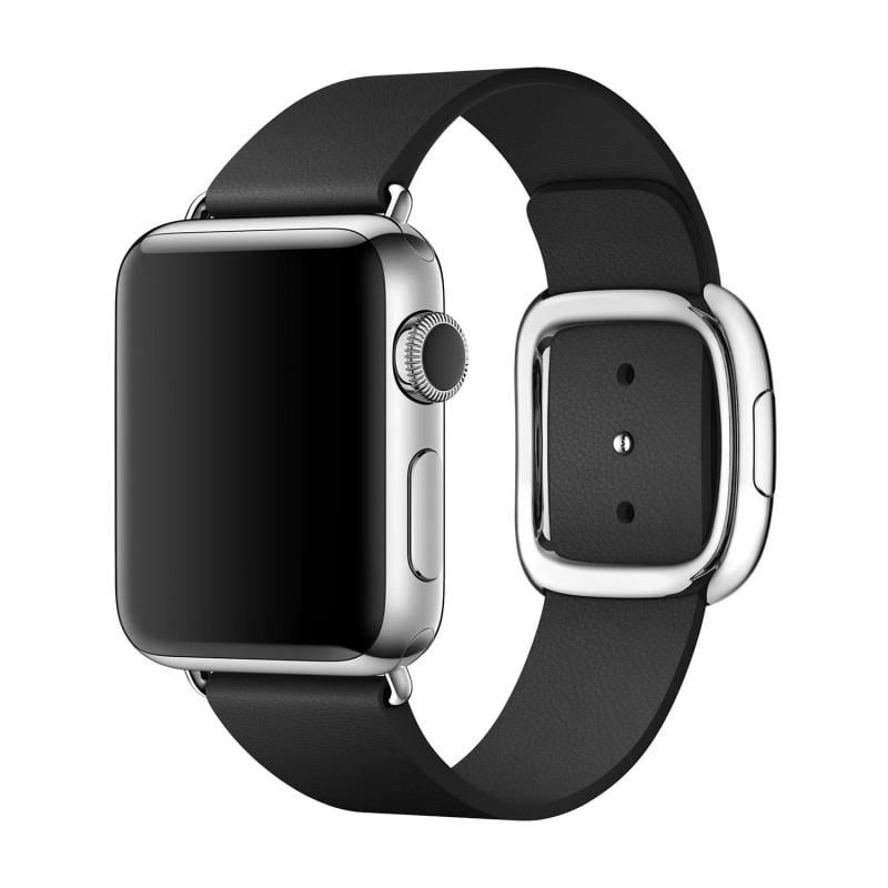 Apple Watch L 38 mm Klasik Tokalı Siyah Kayış - AP.MJY92ZM.A