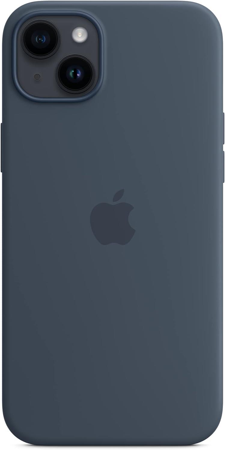Apple iPhone 14 Plus için MagSafe Silikon Kılıf - Fırtına Mavisi MPT53ZM/A