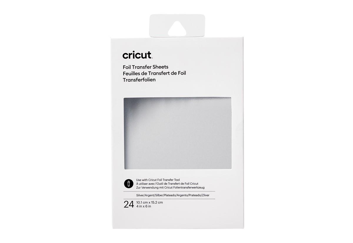 CRICUT 2008713 TRANSFER FOLYO SAYFA 10X15CM 24 SAYFA GÜMÜŞ