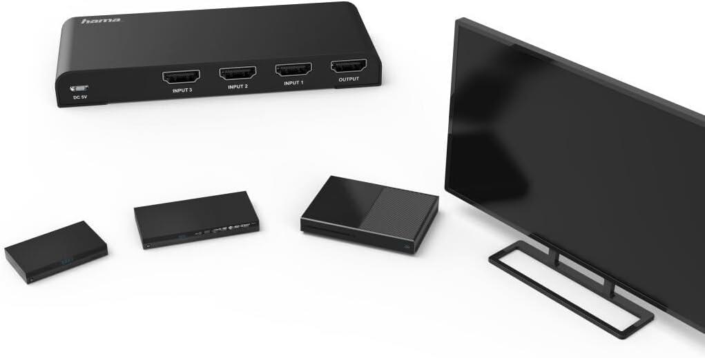 Hama 4k-HDMI switch 3x1