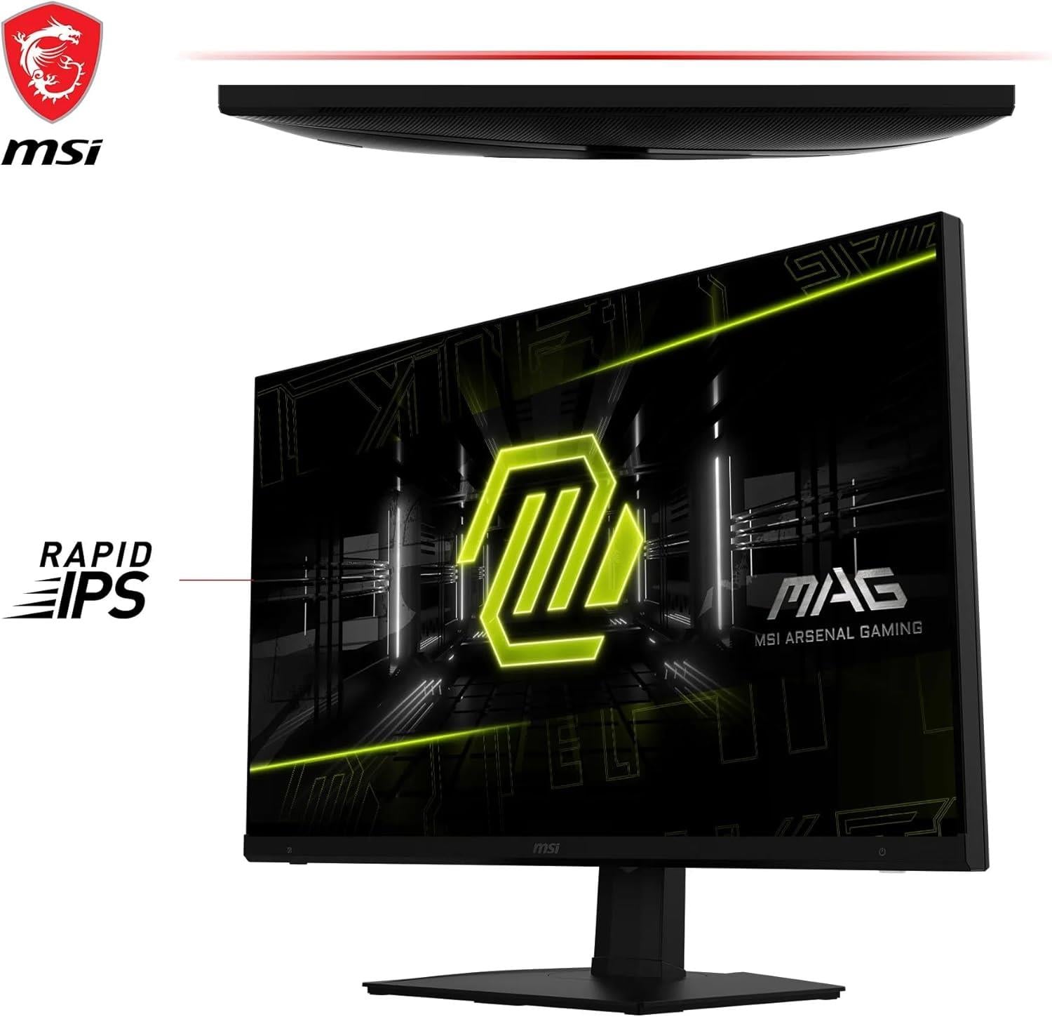 MSI 32 MAG 322UPF FLAT RAPID IPS 3840x2160 (UHD) 16:9 160HZ 1MS FREESYNC PREMIUM PRO GAMING MONITOR