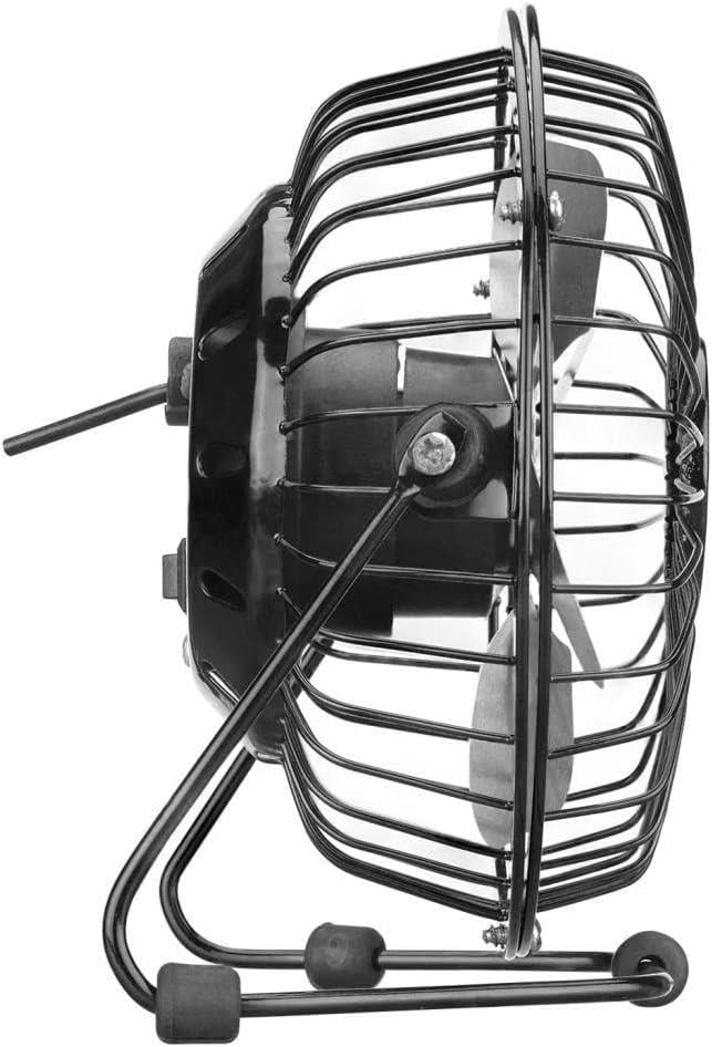 EVEREST Siyah EFN-487 6 MASAÜstü METAL USB FAN