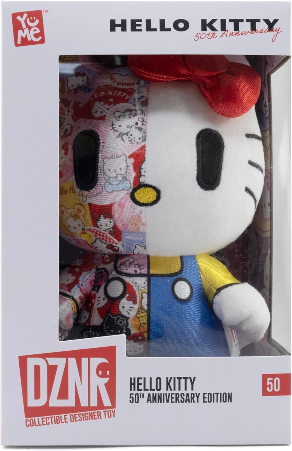 Yume Hello Kitty Dznr Plush - The 50Th Anniversary