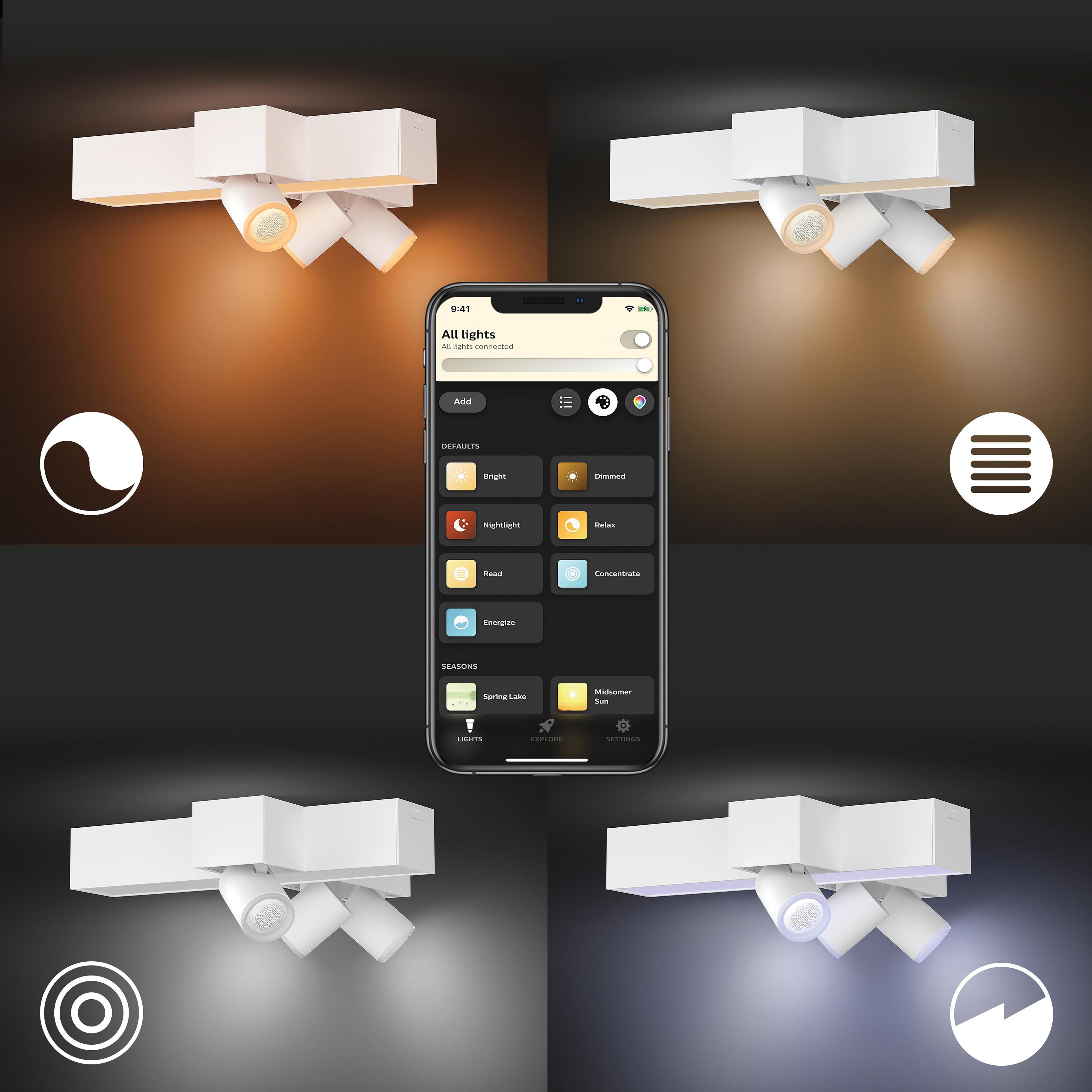 Philips Hue Centris 3'lü Spot Beyaz