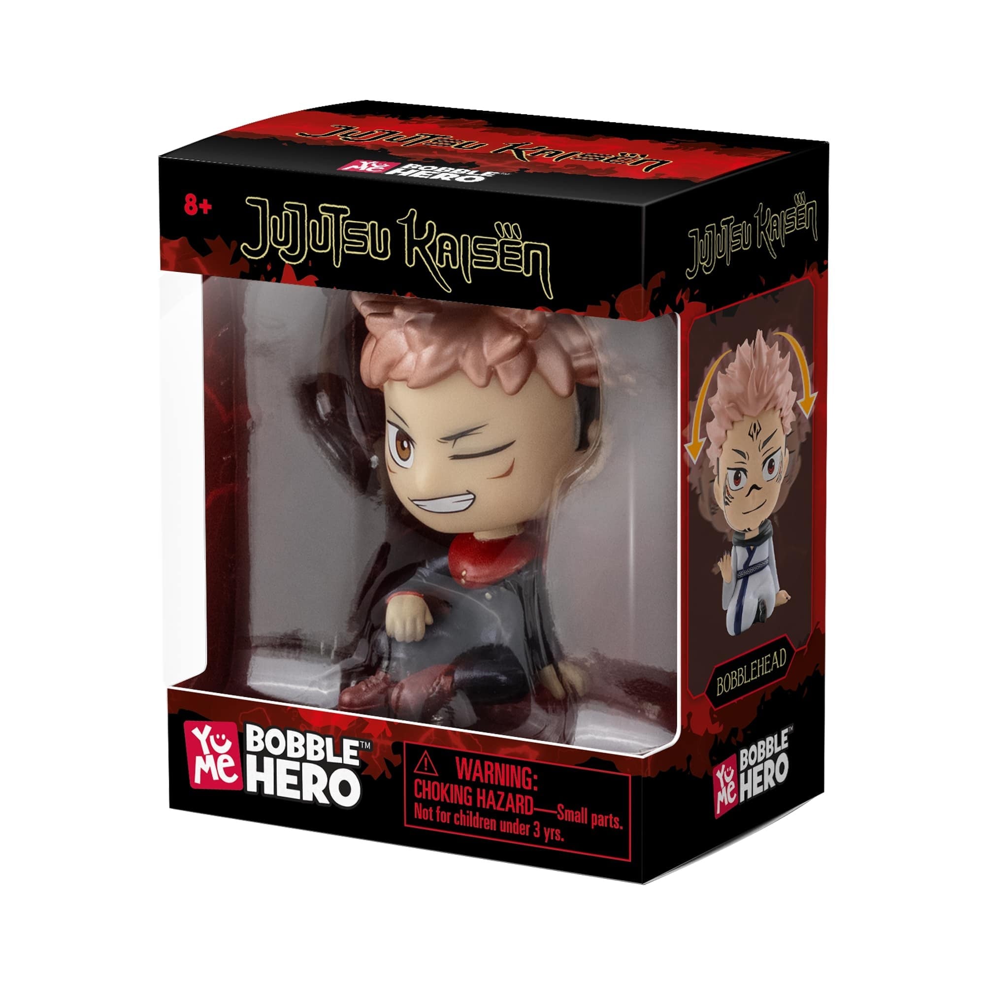 Yume Jujutsu Kaisen Bobble Hero Window Box Yuji Itadori (Winking)