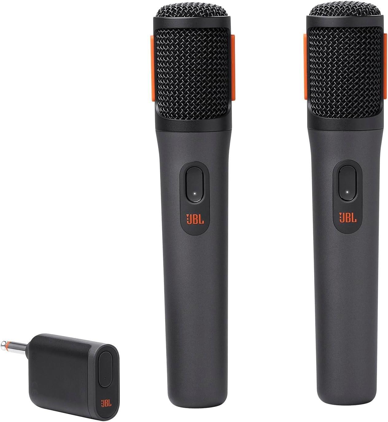 JBL Partybox Stage320 Beyaz Bluetooth Hoparlör ve 2'li Partybox Mikrofon