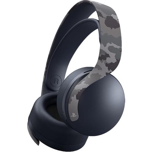 Sony Playstation 5 Pulse 3D Kablosuz Mikrofonlu Kulak Üstü Oyuncu Kulaklığı, Grey Camo ( Bilkom Garantili )