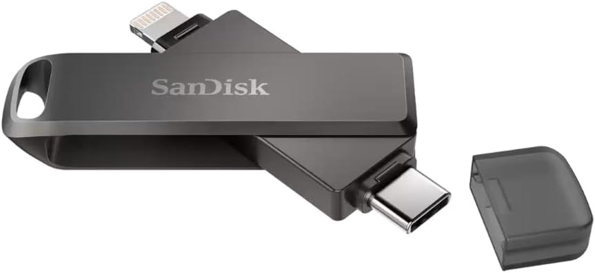 Sandisk Phone Drive 256GB  iPhone ve Usb-C Flash Bellek SDIX70N-256G-GG6NE