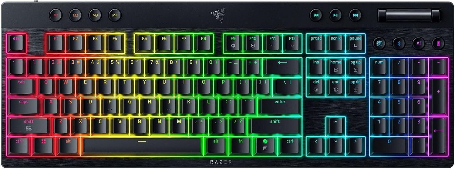 Razer BlackWidow V4 Klavye Turuncu U.S. Layout – RZ03-05270800-R3M1
