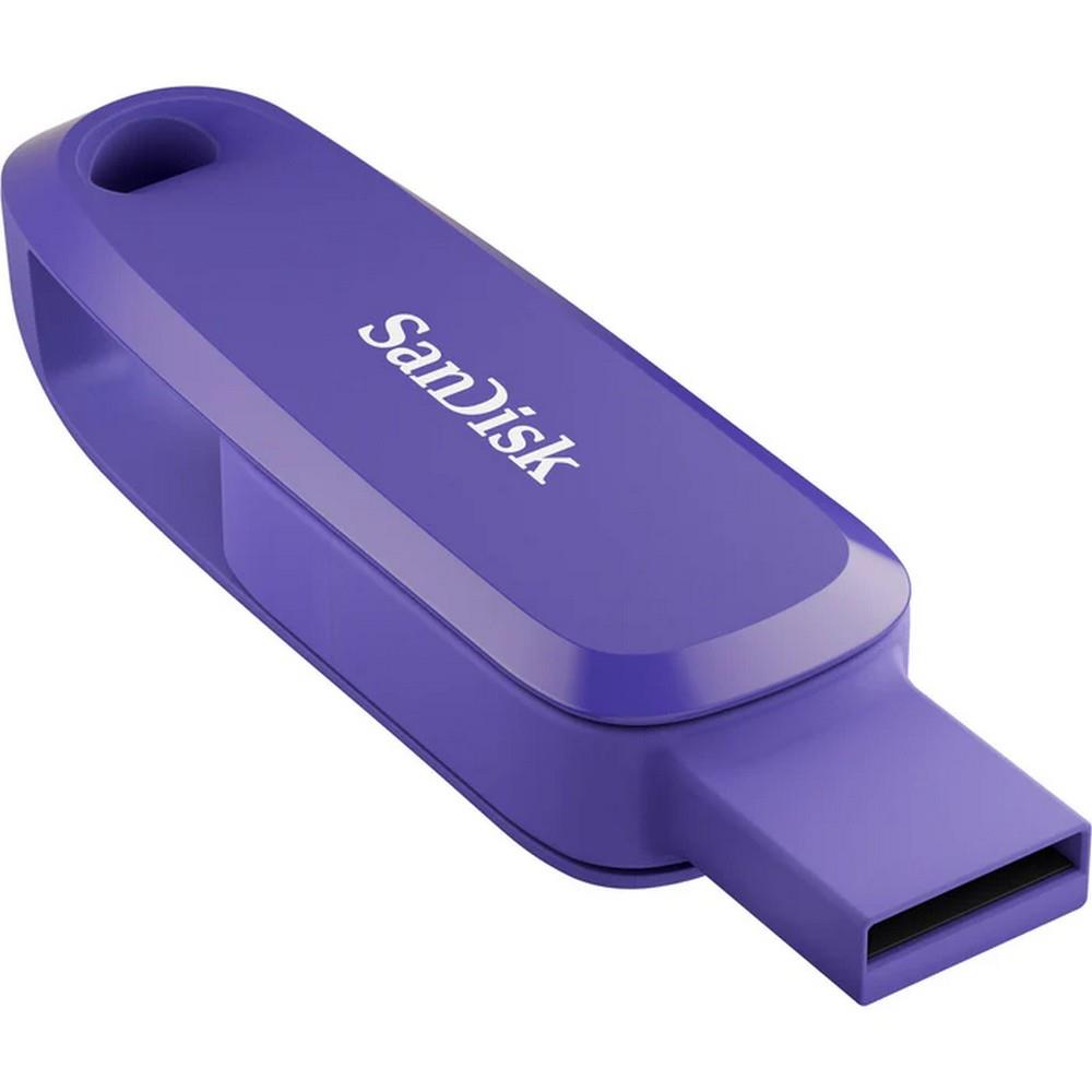SanDisk 32GB Telefon Sürücüsü USB 3.2 Gen 1 Flash Sürücü (Purple Opulence) SDDDC6-032G-G46PO