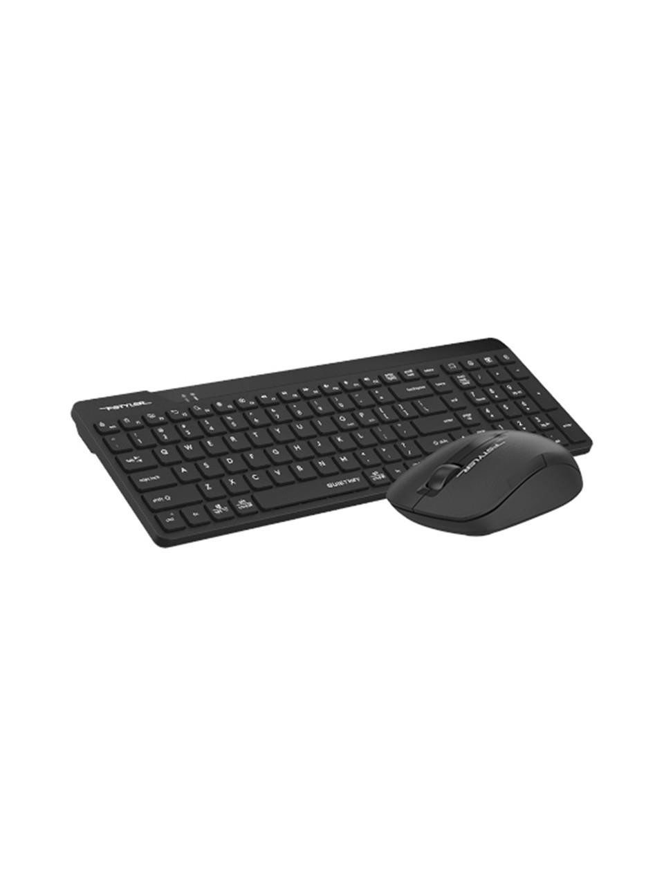 A4-Tech FG2300 Air2 Siyah Silent Kablosuz Klavye Mouse Seti