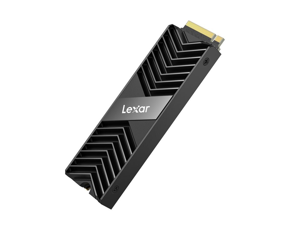 LEXAR SSD NM800P 2TB PRO HIGH SPEED PCIe GEN4X4 WITH 4 LANES M.2 NVMe UP TO 7500 MB/S READ AND 6300 MB/S WRITE. HEATSINK LNM800P002T-RN8NG