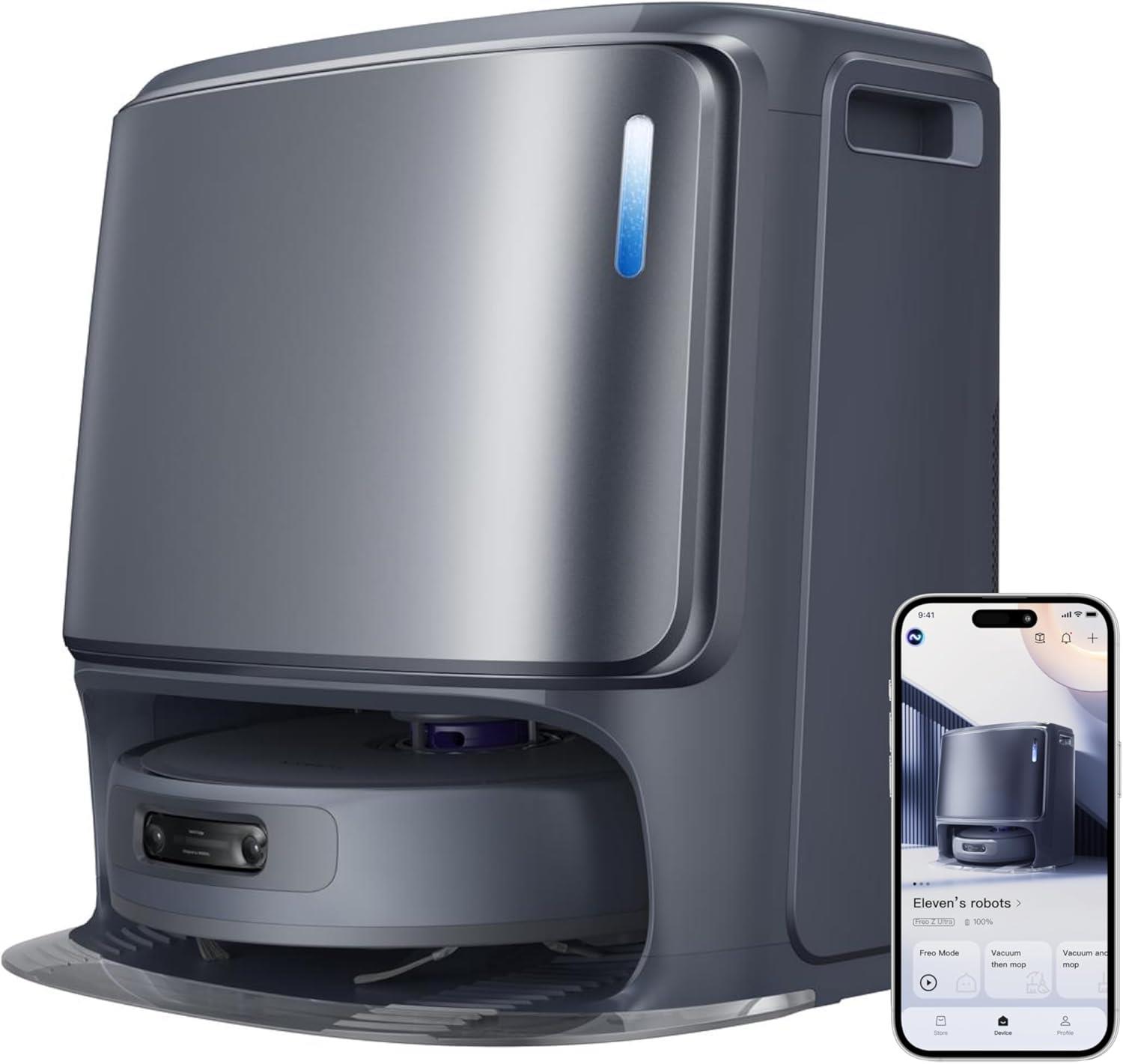 Narwal Freo Z Ultra Vacuum and Mop Combo, RGB Dual Kamera, 12000