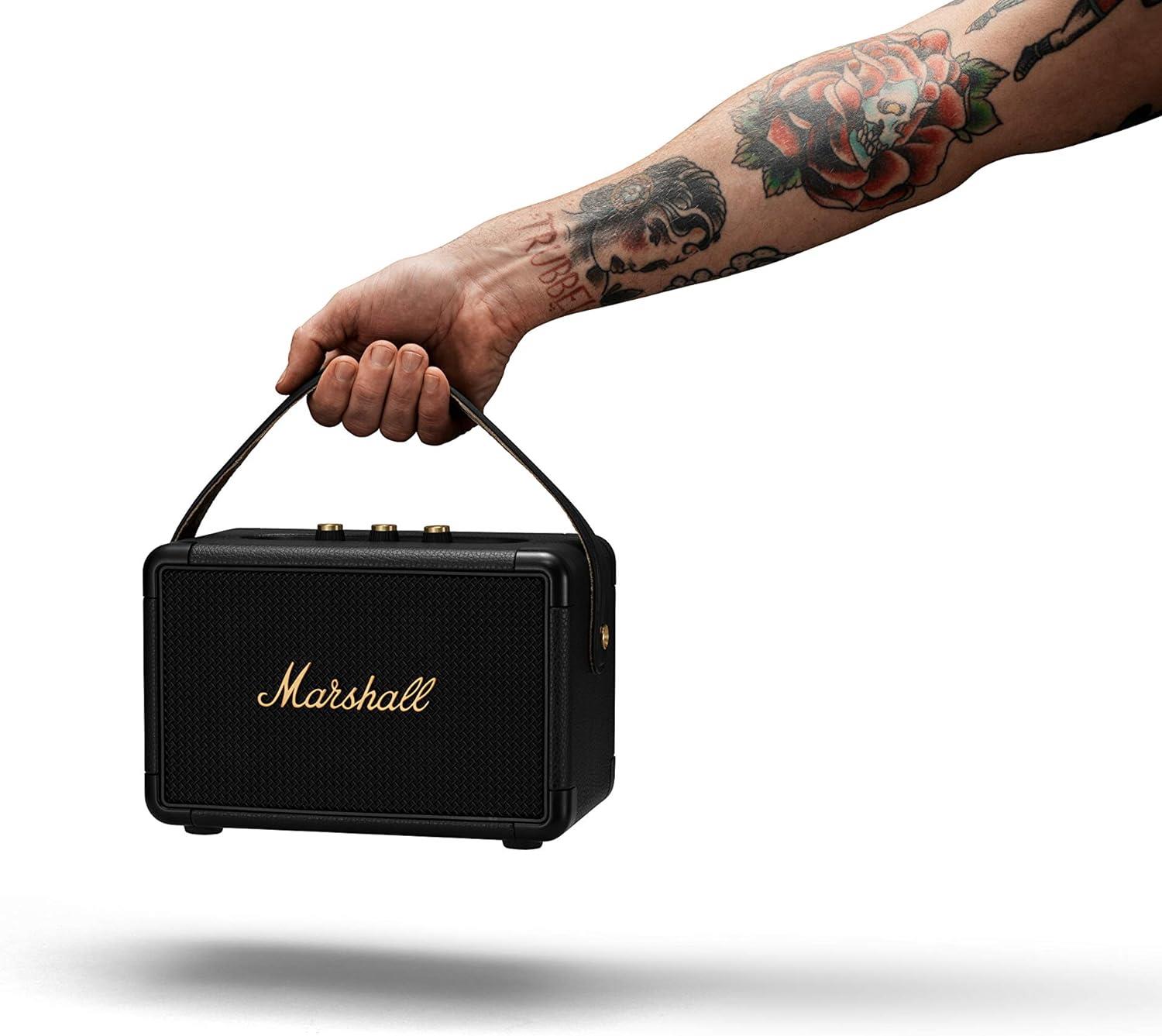 Marshall Kilburn II Black And Brass Bluetooth Hoparlör