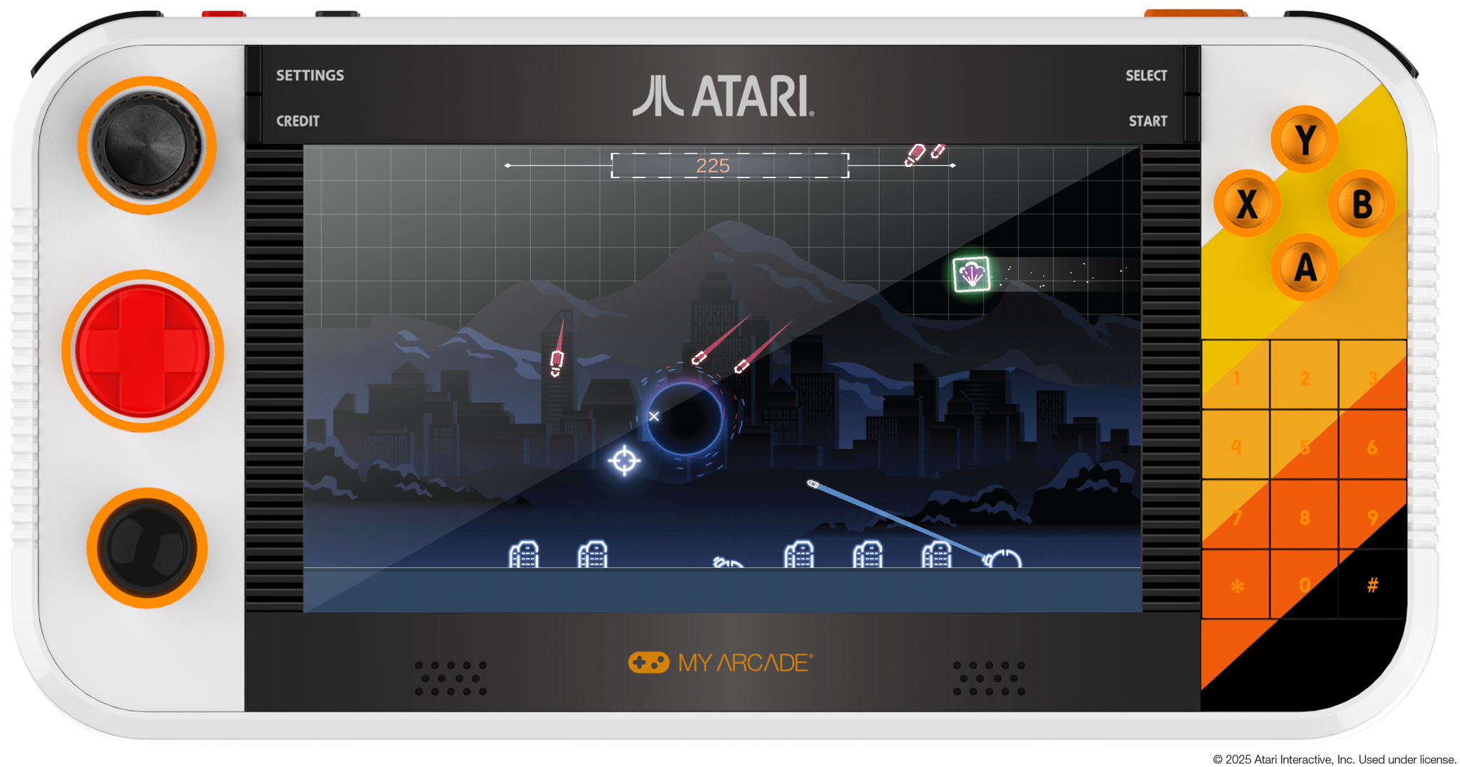 My Arcade Gamestation Go Atari Portable Retro Konsol 200+ Oyun