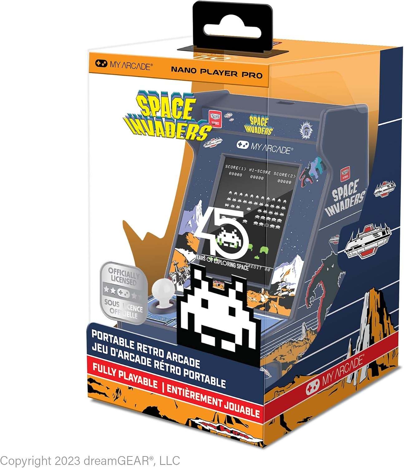 My Arcade 12cm Space Invaders Retro Konsol
