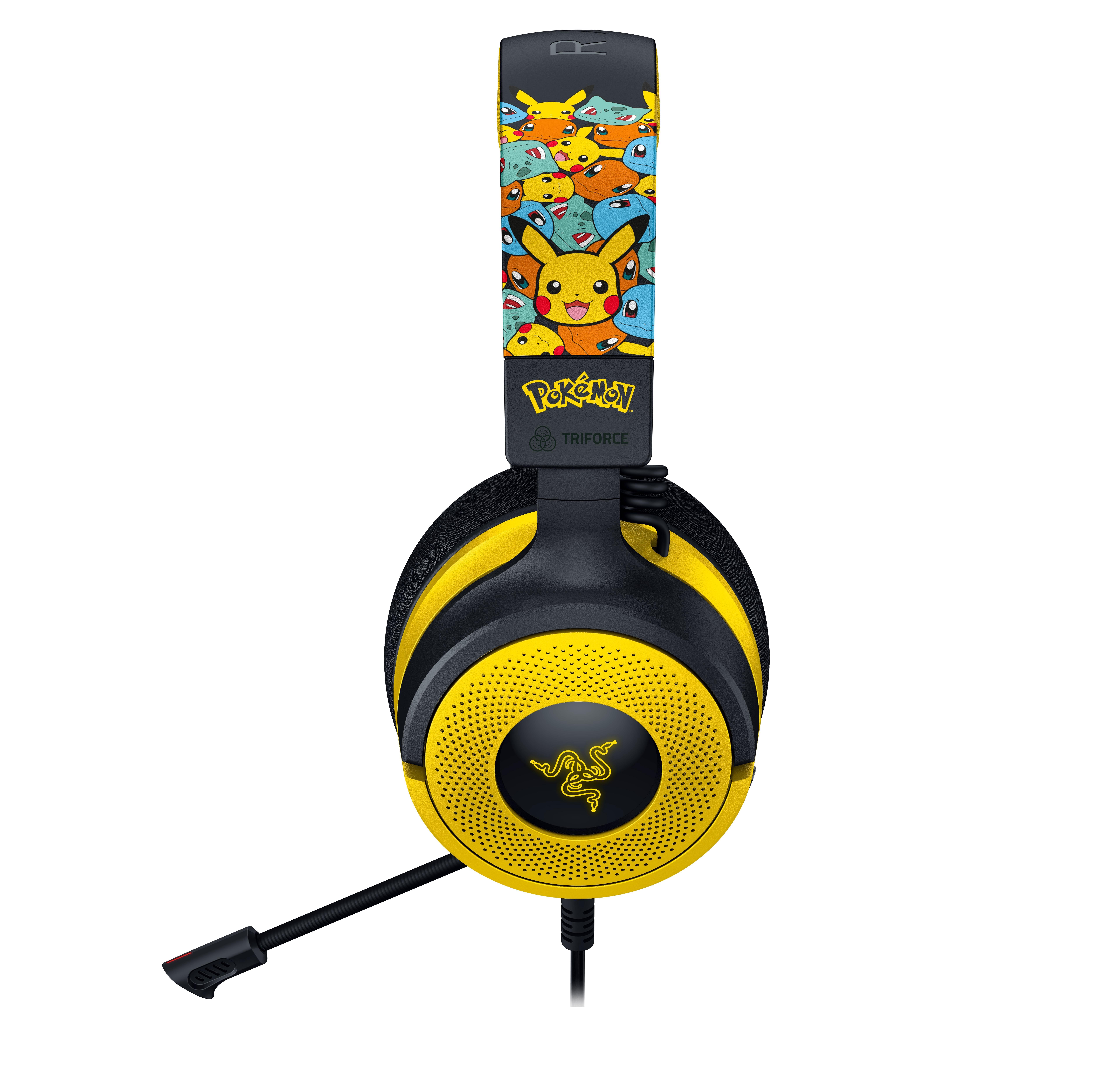 Razer Kraken V4 X Kablolu Kulaklık - Pokemon Kanto Starters Edition RZ04-05180300-R3M1