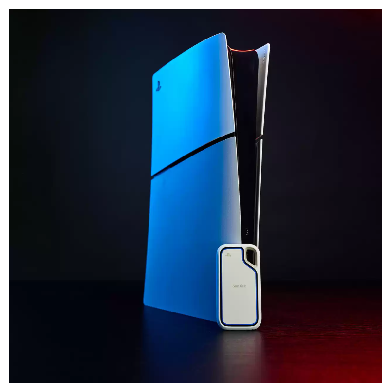 SanDisk Extreme 2TB 1000MB/s USB 3.2 Gen 2 PlayStation 5 ve PC Uyumlu Resmi Lisanslı Taşınabilir SSD SDSSDE62P-2T00-G25