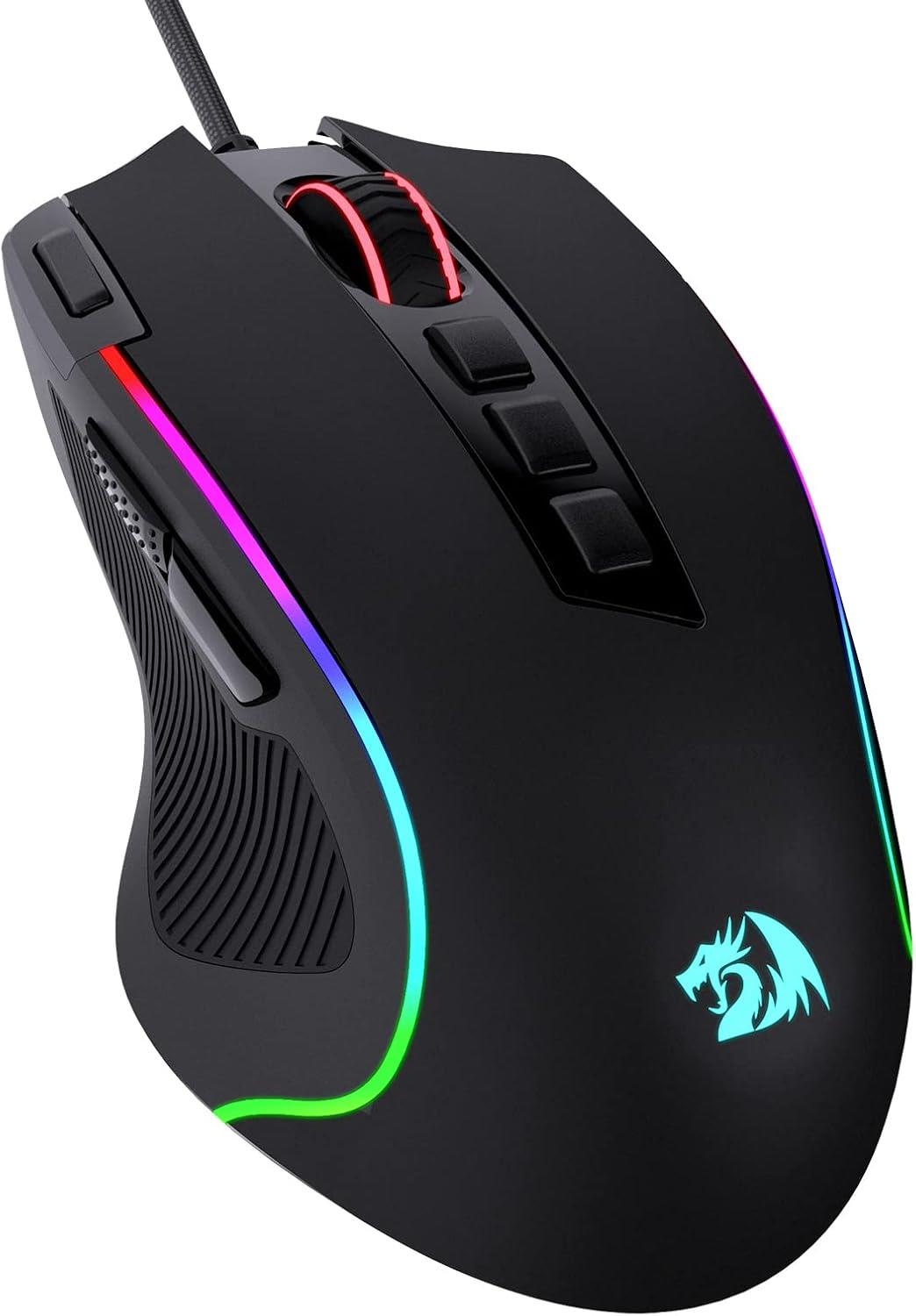 Redragon M612-RGB Predator 8000DPI Oyuncu Mouse