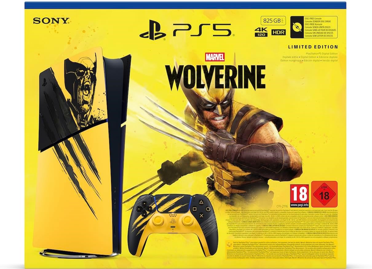 Sony PlayStation 5 Dijital - Wolverine Bundle (Bilkom Garantili)