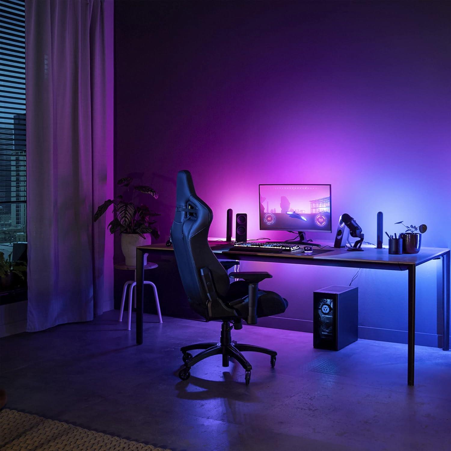 Philips Hue Gradient PC Monitör Akıllı Renkli Led Şerit, 24-27 İnç Aydınlatma - 929003498501