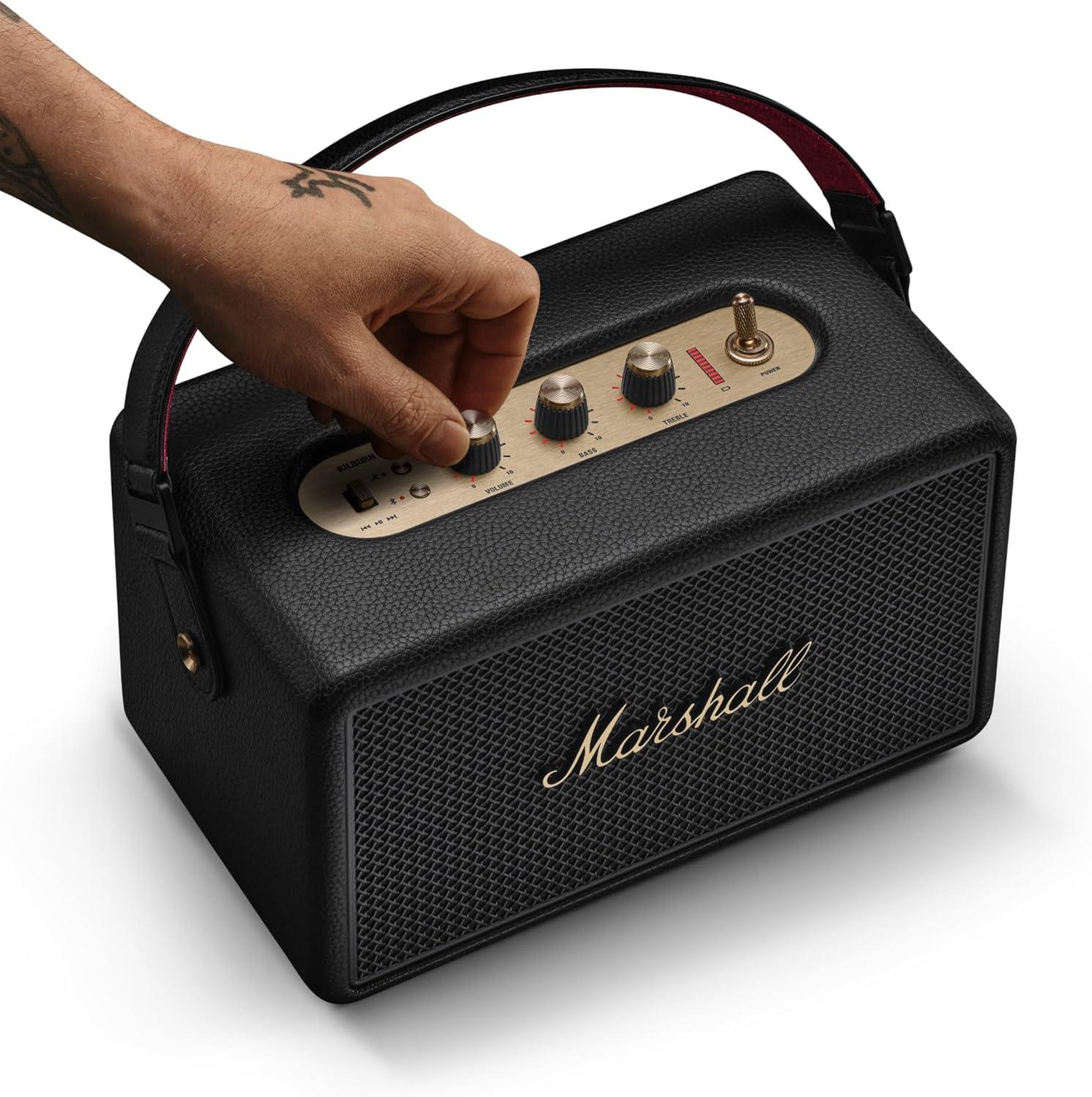 Marshall Kilburn III Bluetooth Hoparlör, Blk&Brass