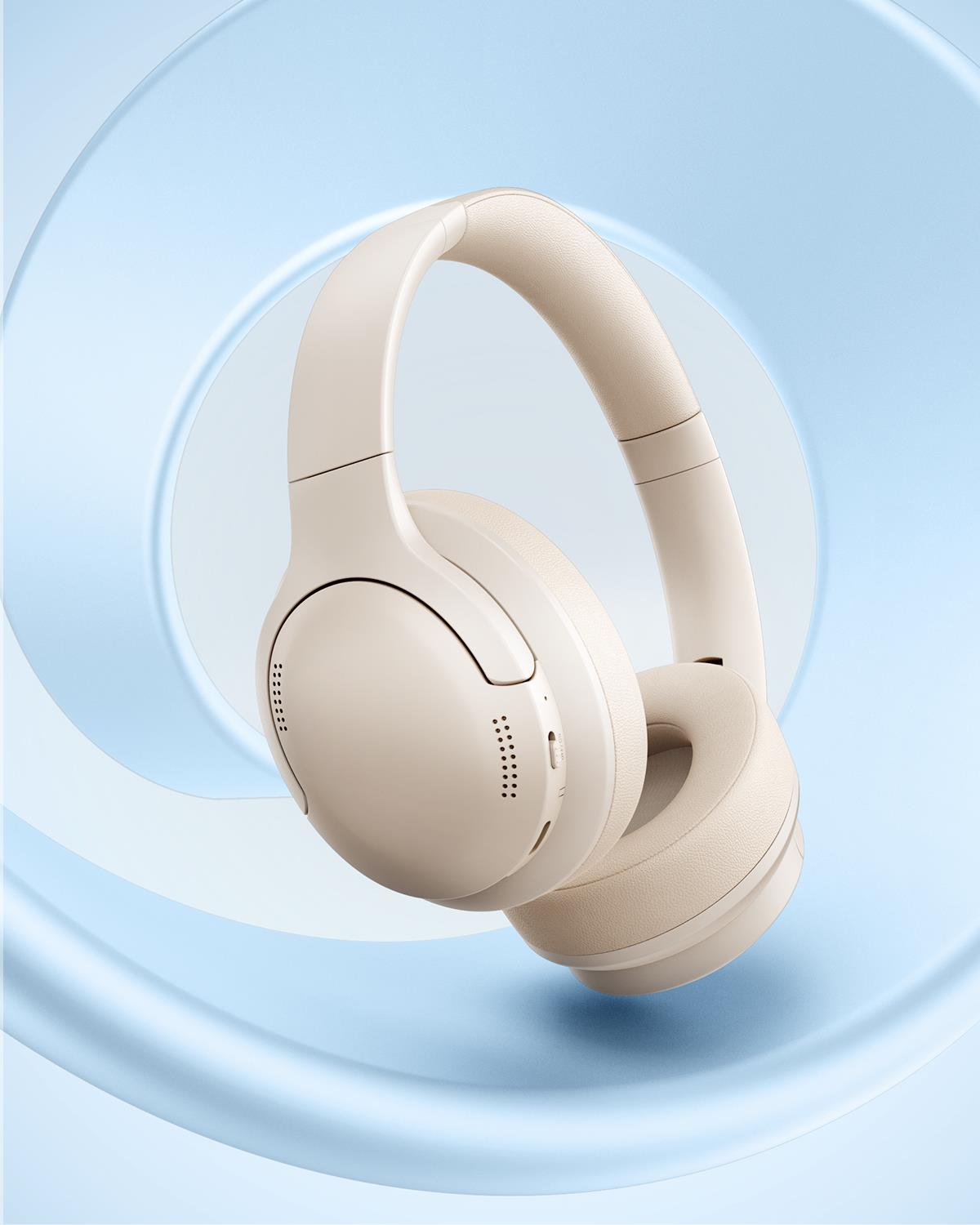 Baseus Bass BH1 Lite Kablosuz Kulaküstü Kulaklık - Beyaz