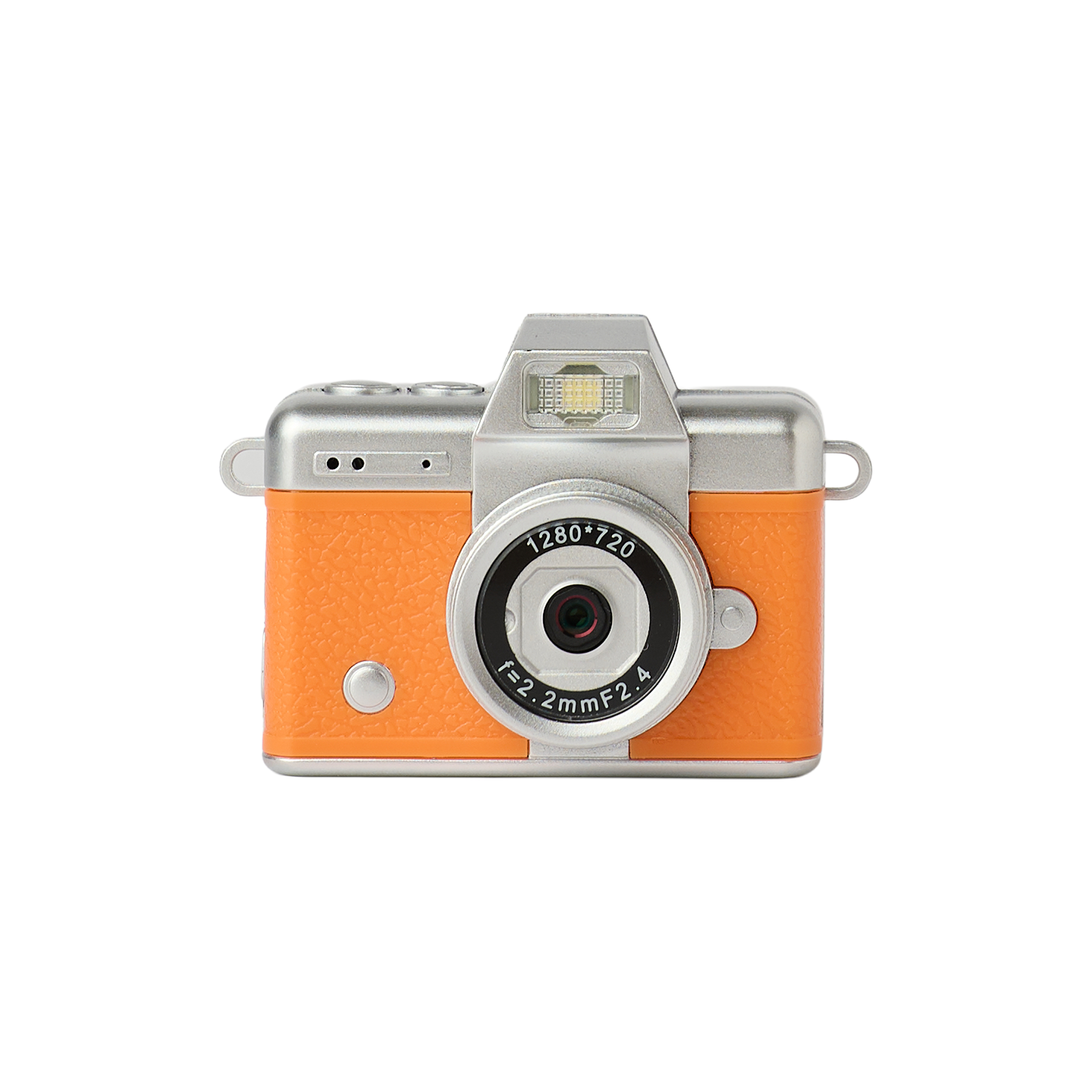 Acton Picco Flex Flip Ekranlı Retro Photo Kamera - Portakal