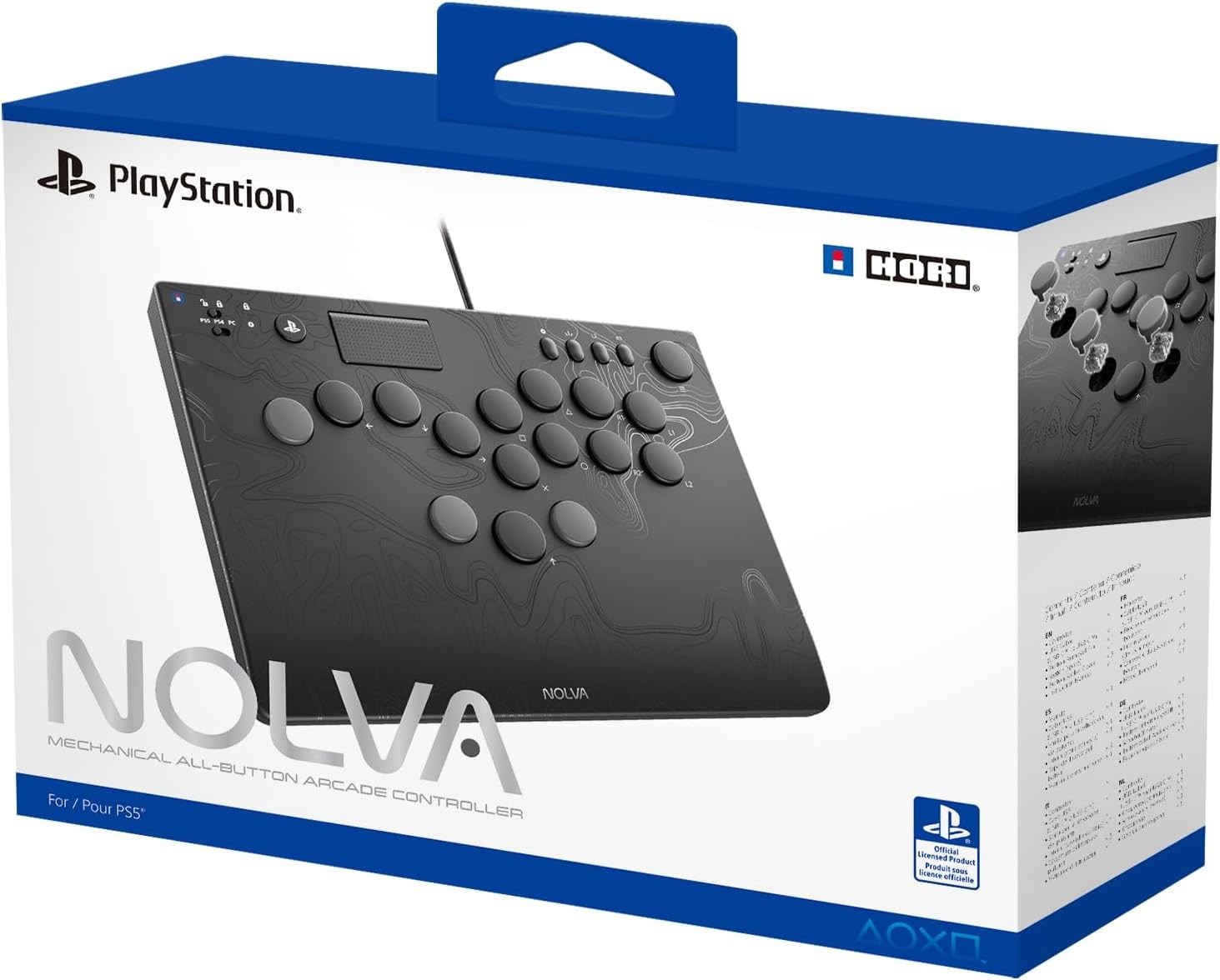 Hori Nolva PS5-PC Uyumlu Mekanik Arcade Controller