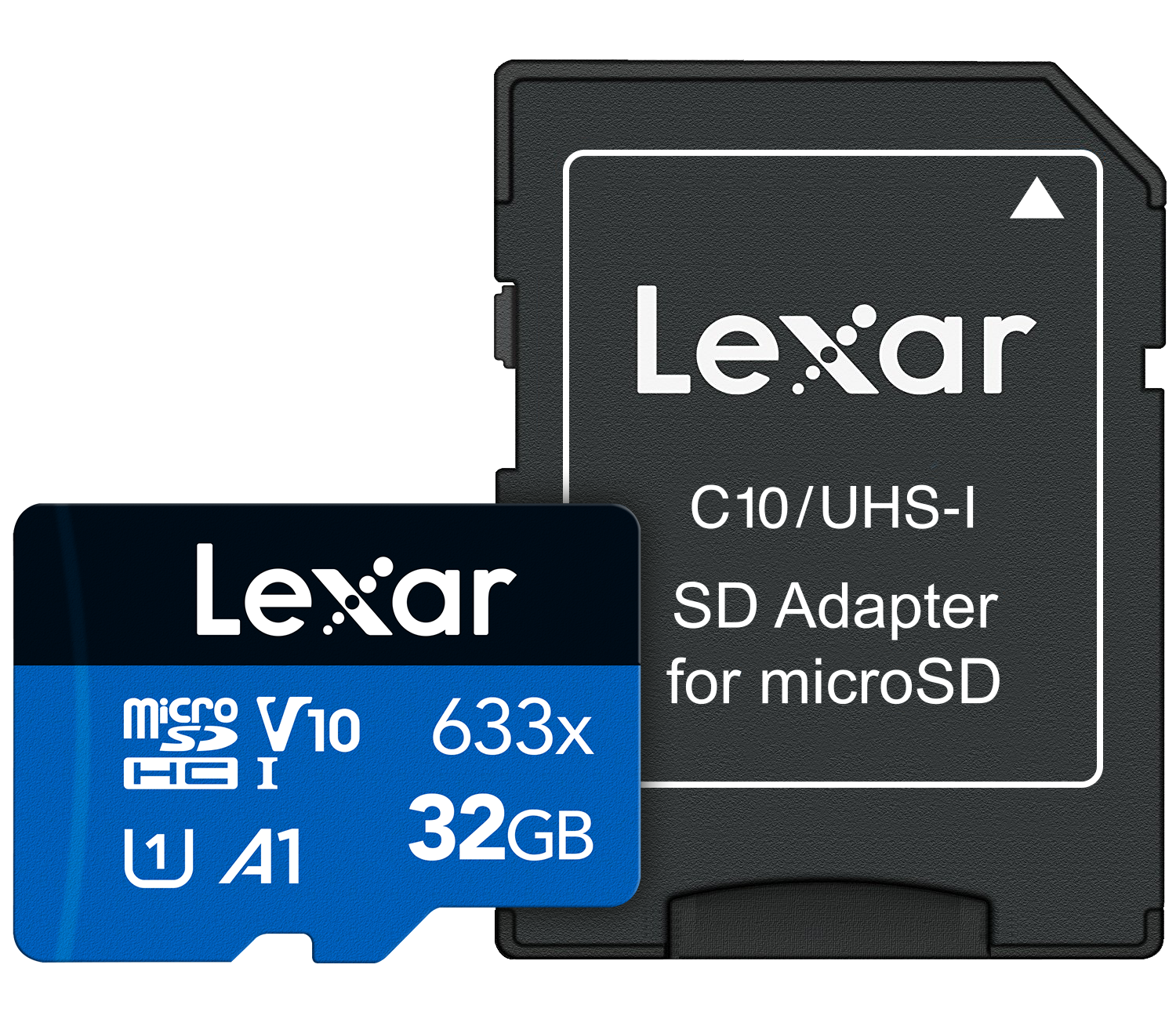 LEXAR 32GB LSDMI32GBB633A 633X MIKRO SDHC UHS-I WITH SD ADAPTER 100MB/S OKUMA 20MB/S YAZMA C10 A1 V10 U1